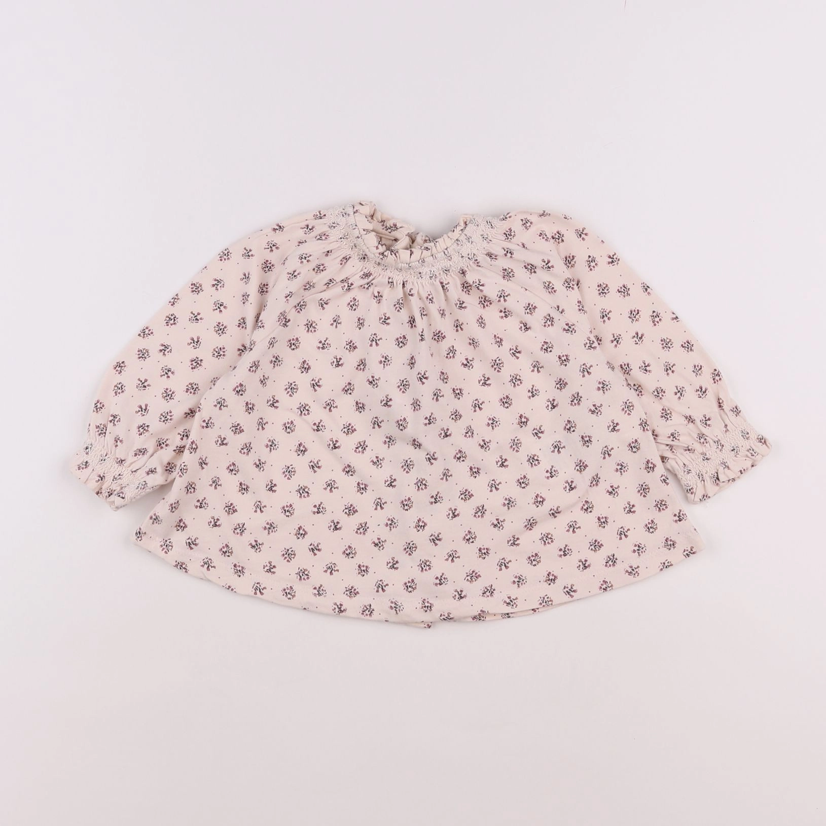 Vertbaudet - blouse rose - 12 mois