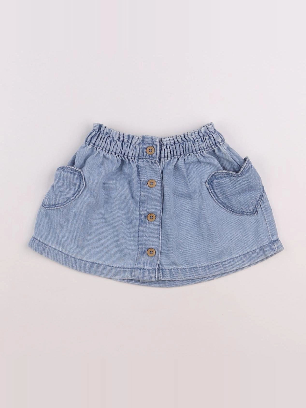 Vertbaudet - jupe bleu - 18 mois