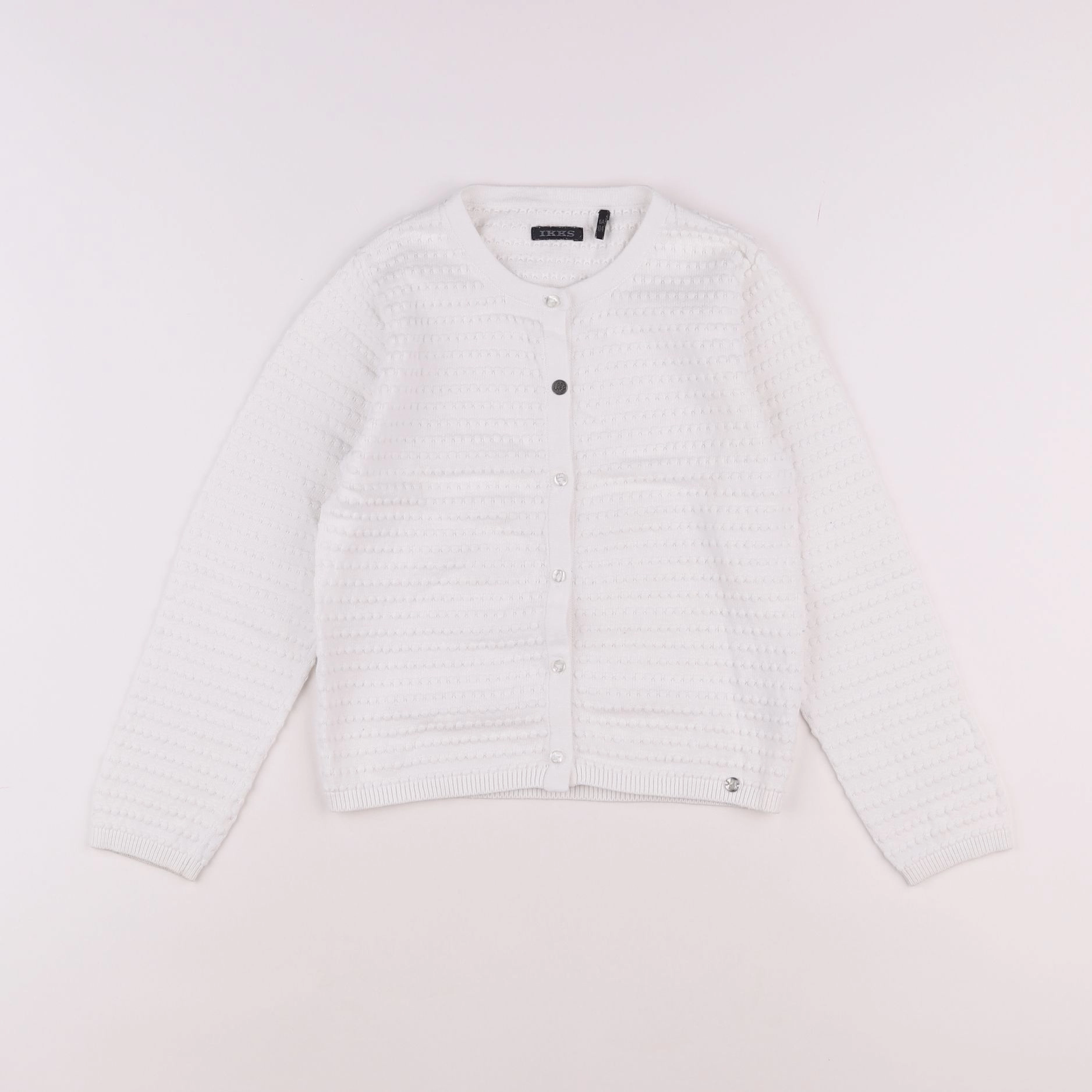 IKKS - gilet blanc - 6 ans