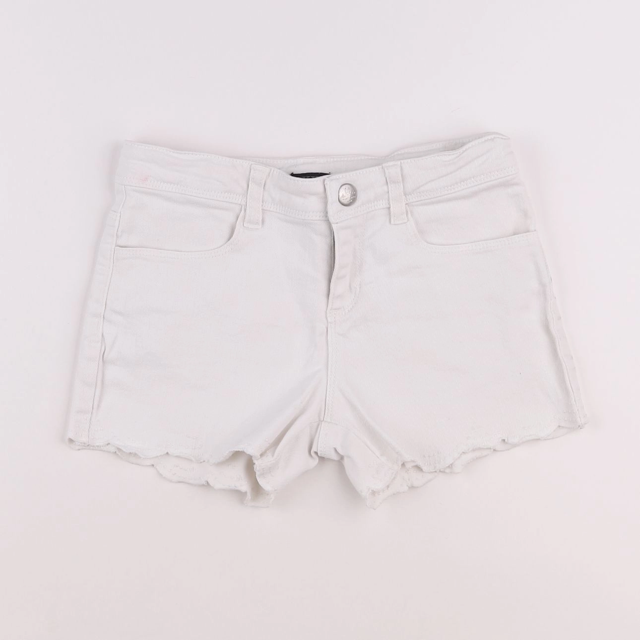 IKKS - short blanc - 8 ans