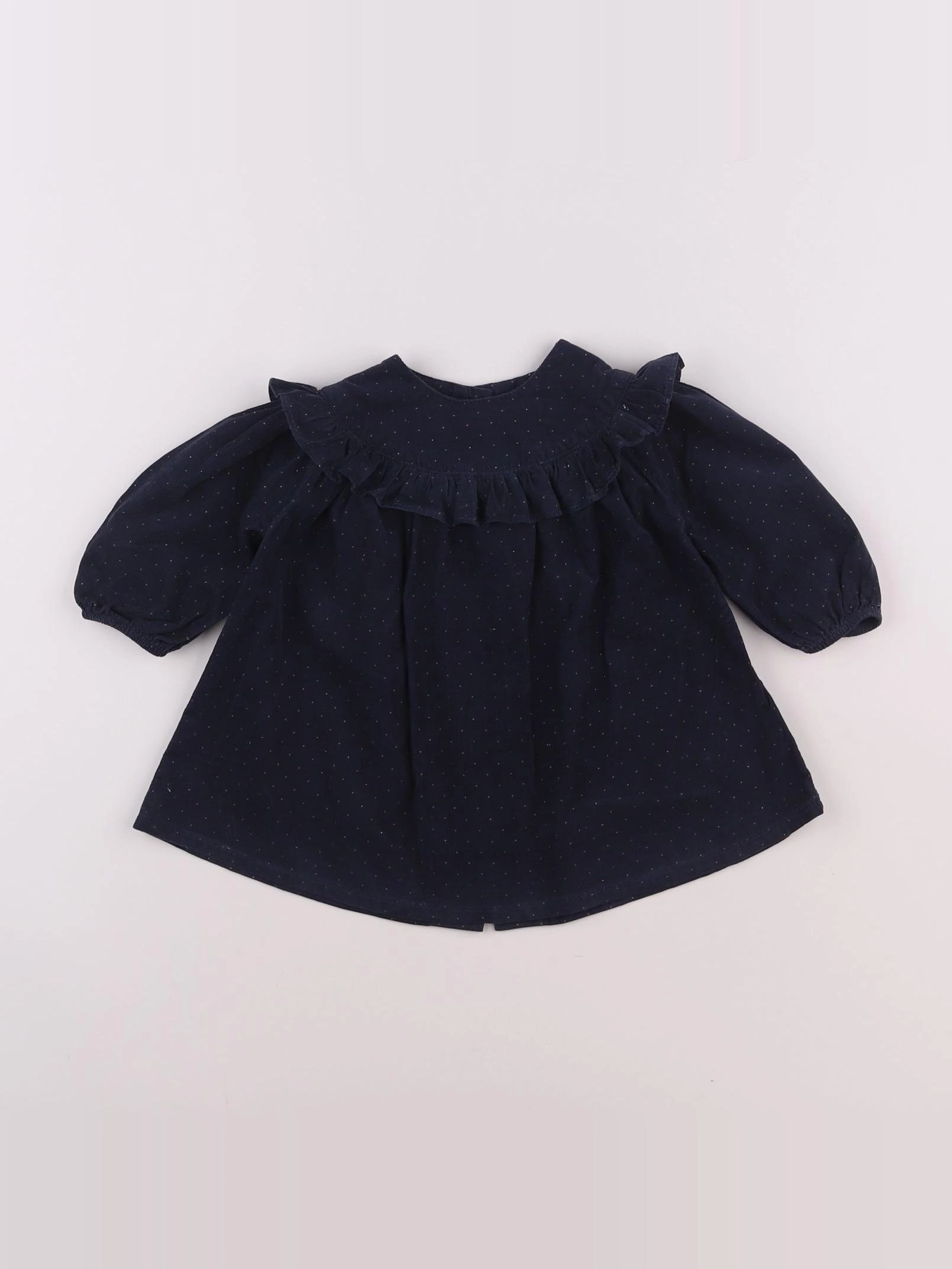 Vertbaudet - robe bleu - 6 mois