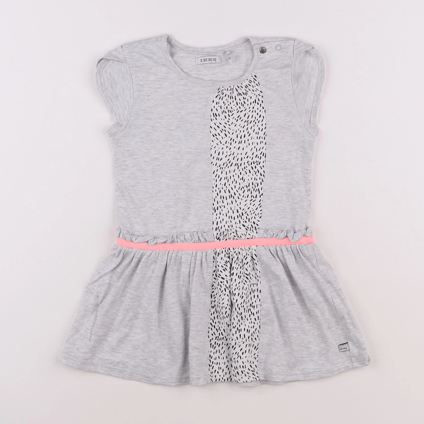 IKKS - robe gris - 2 ans