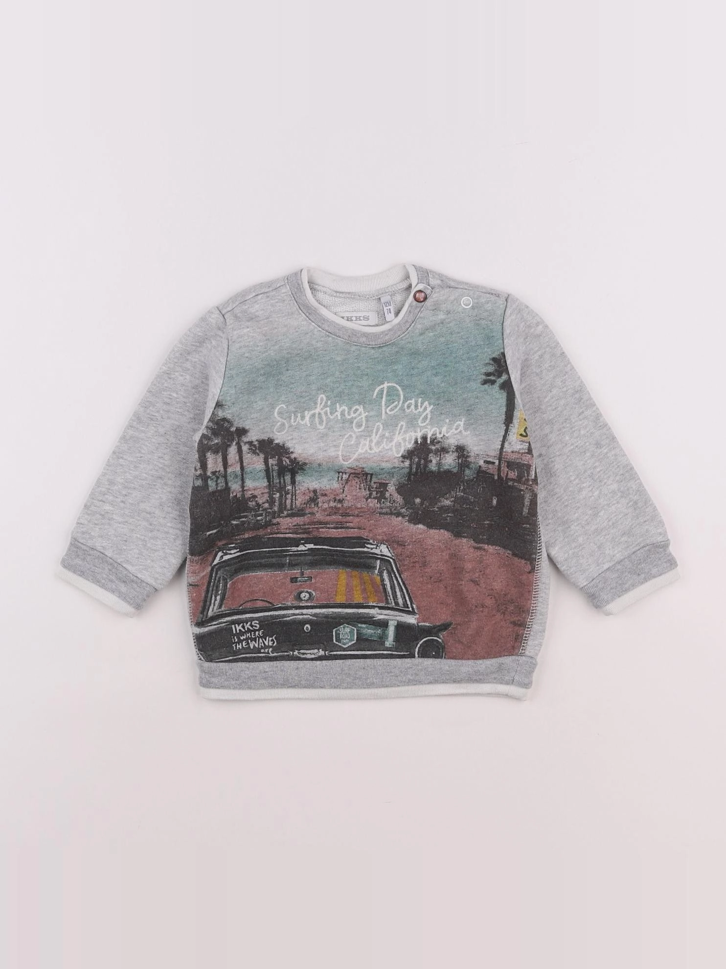 IKKS - tee-shirt multicolore - 12 mois