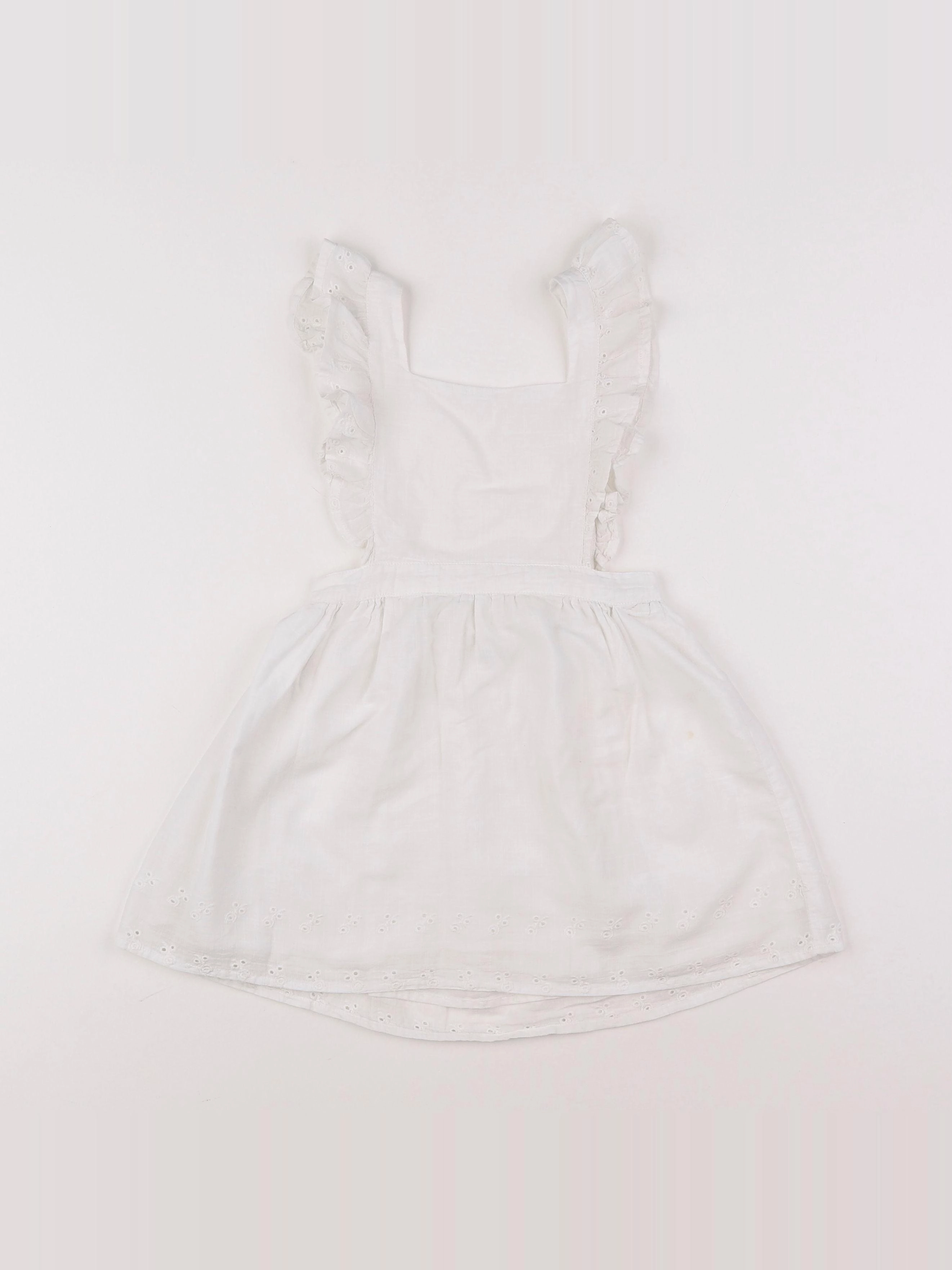 Tape à l'oeil - robe blanc - 2 ans