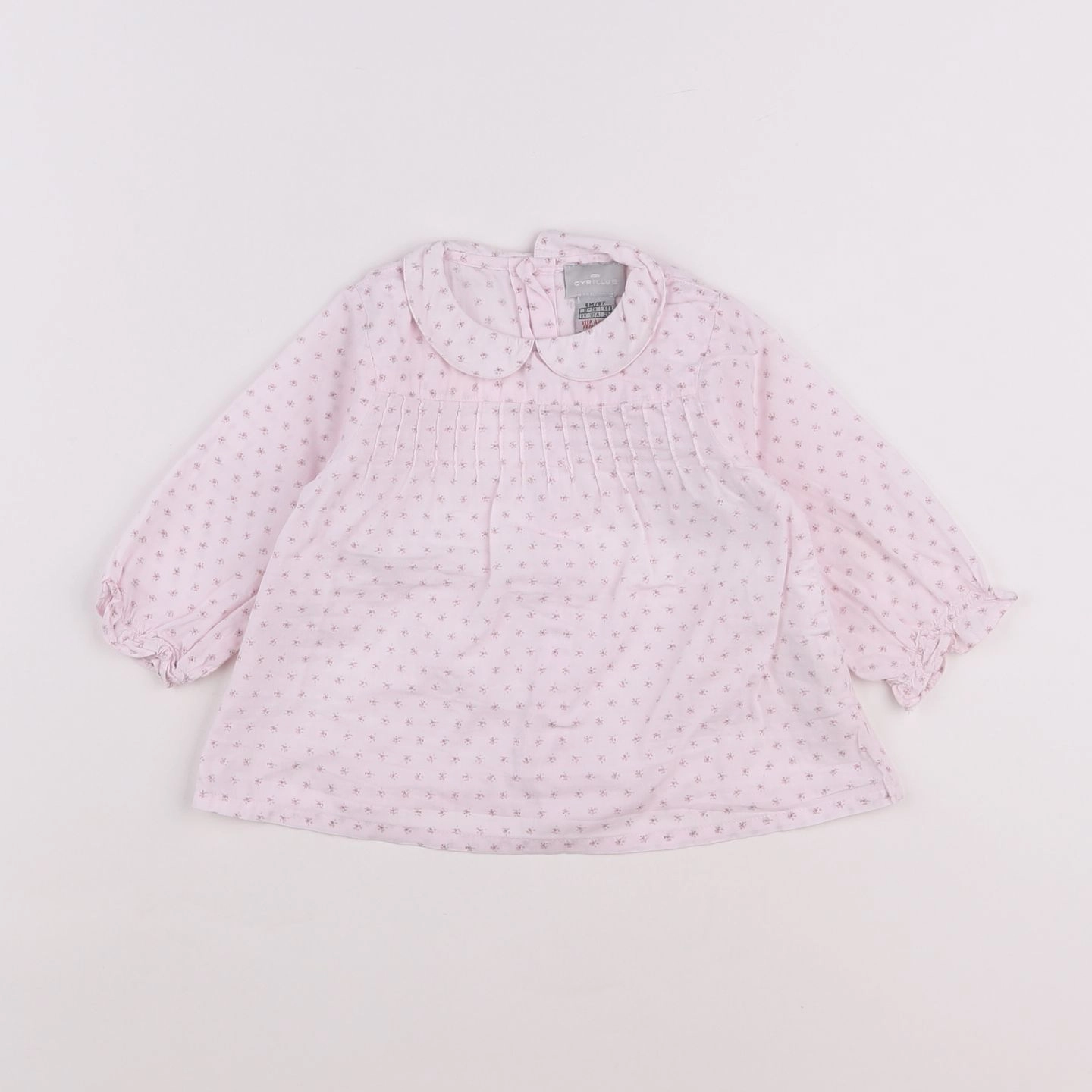 Cyrillus - blouse rose - 6 mois