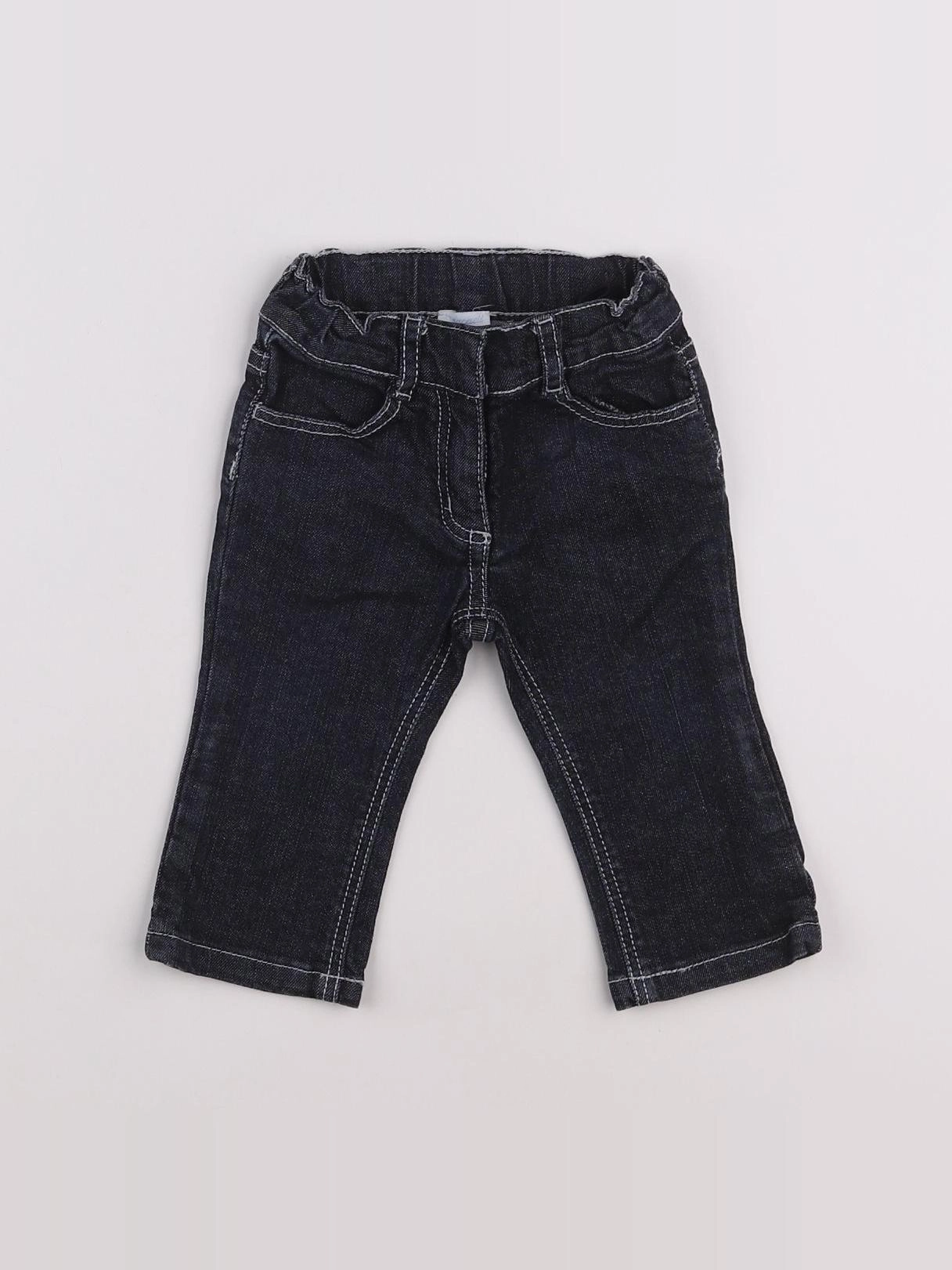 Jacadi - jean bleu - 6 mois