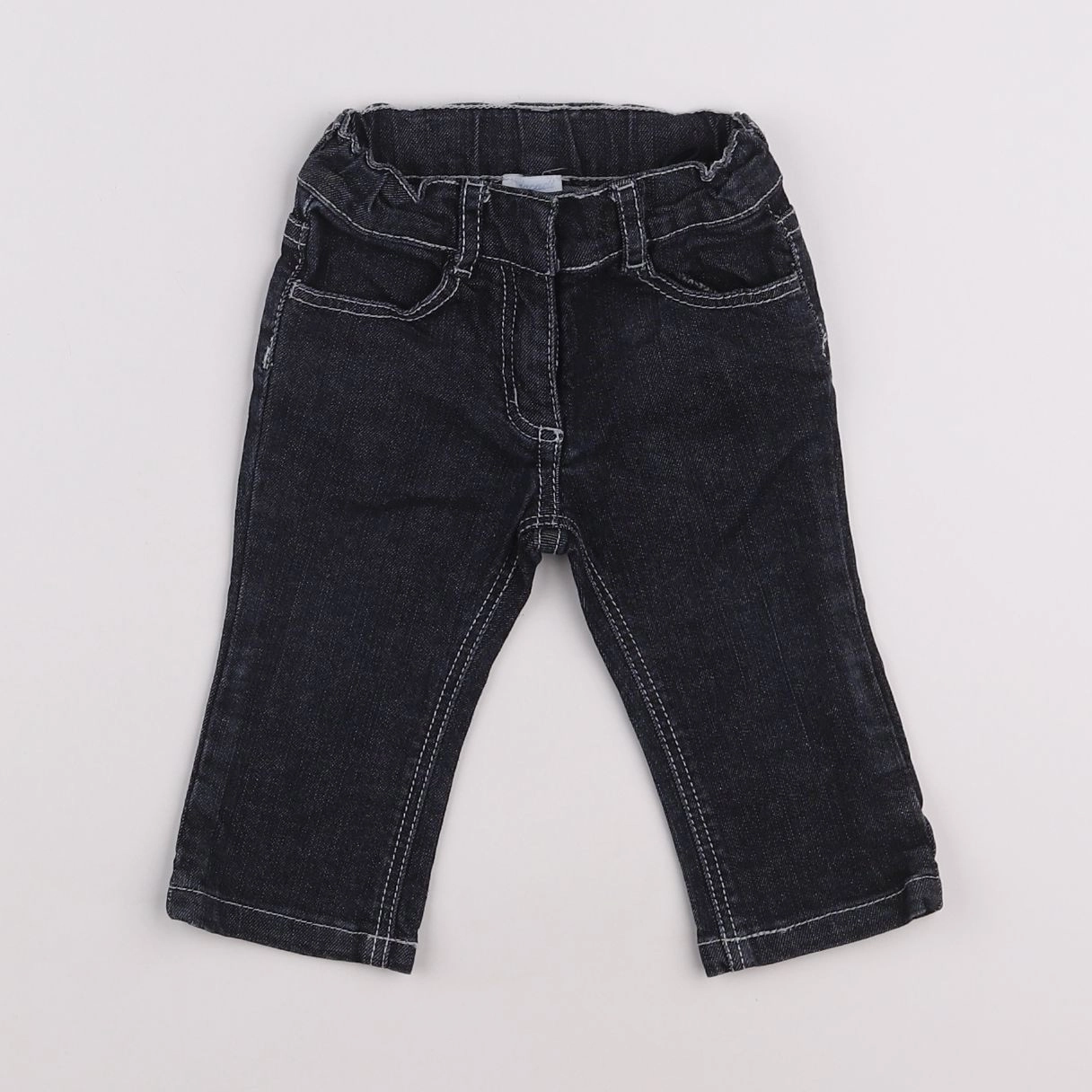 Jacadi - jean bleu - 6 mois