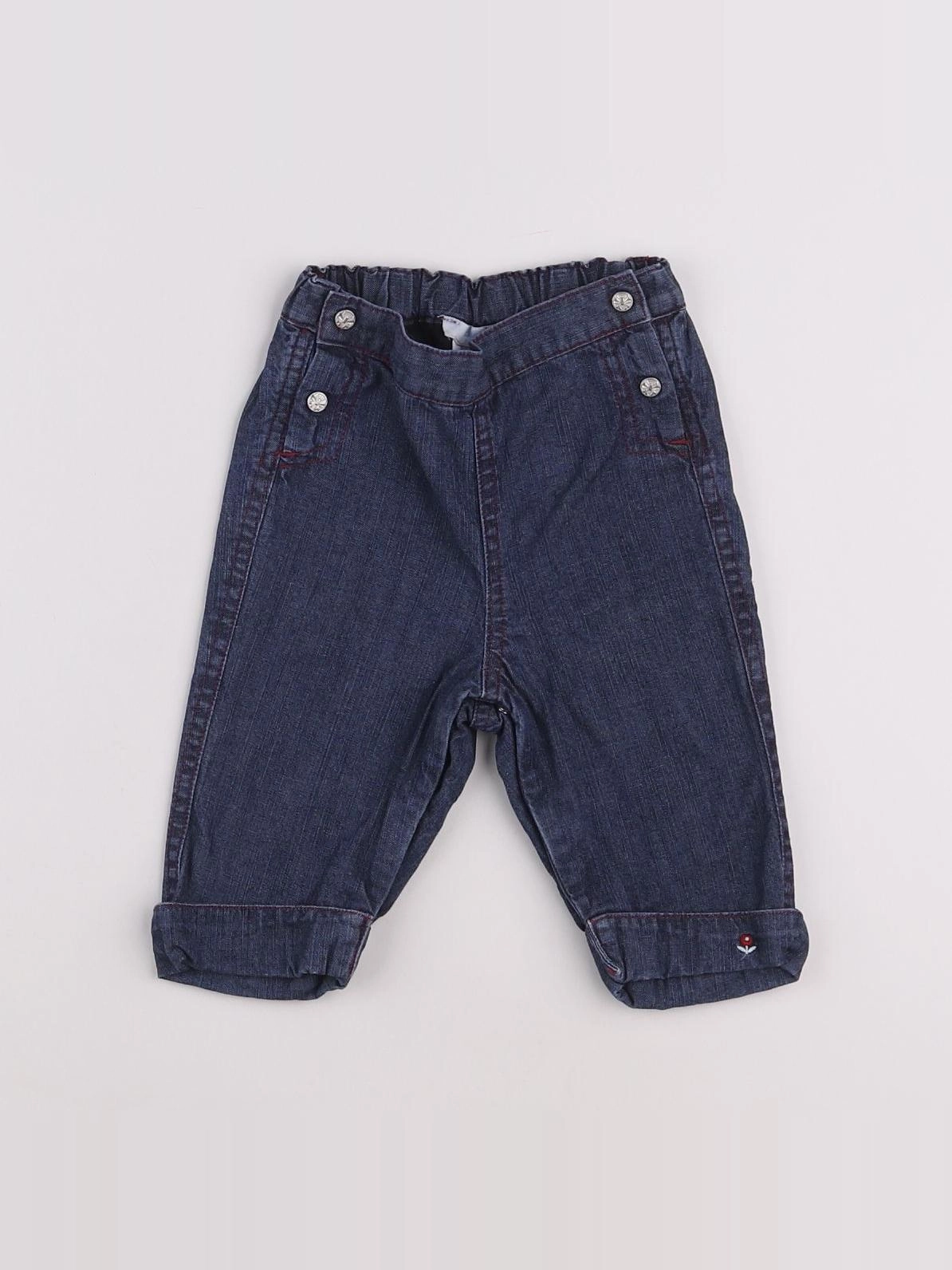 Jacadi - jean bleu - 6 mois