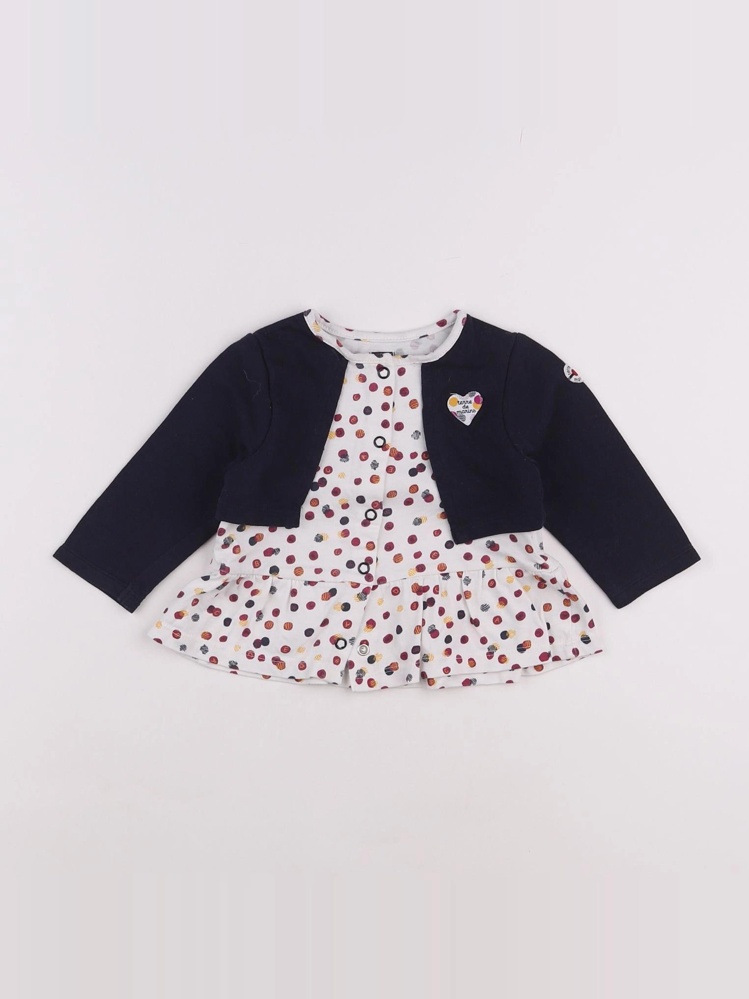 Terre de marins - tee-shirt bleu - 6 mois