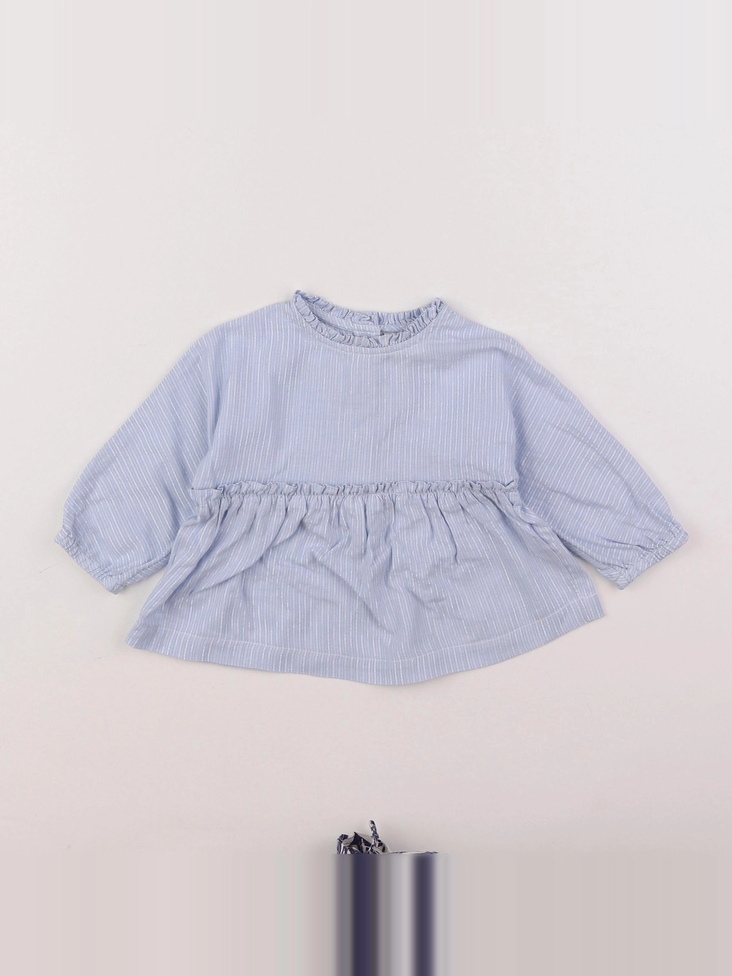 Tape à l'oeil - blouse bleu - 9 mois