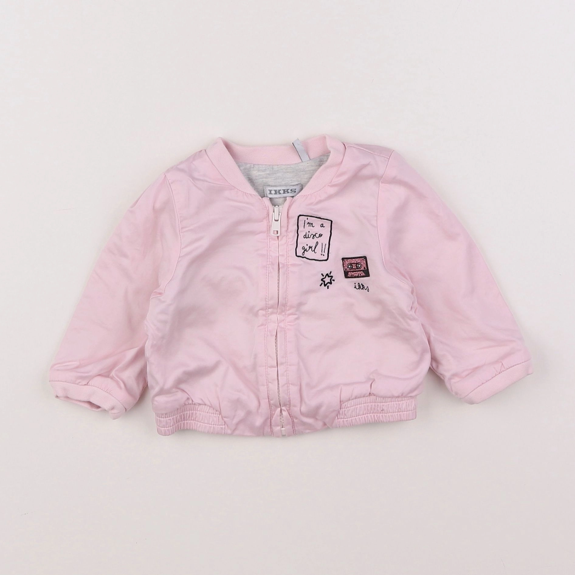 IKKS - veste rose - 6 mois