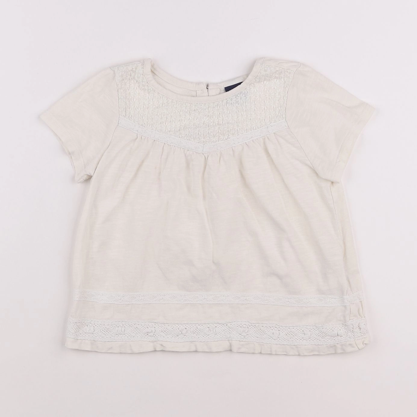 GAP - tee-shirt blanc - 4 ans