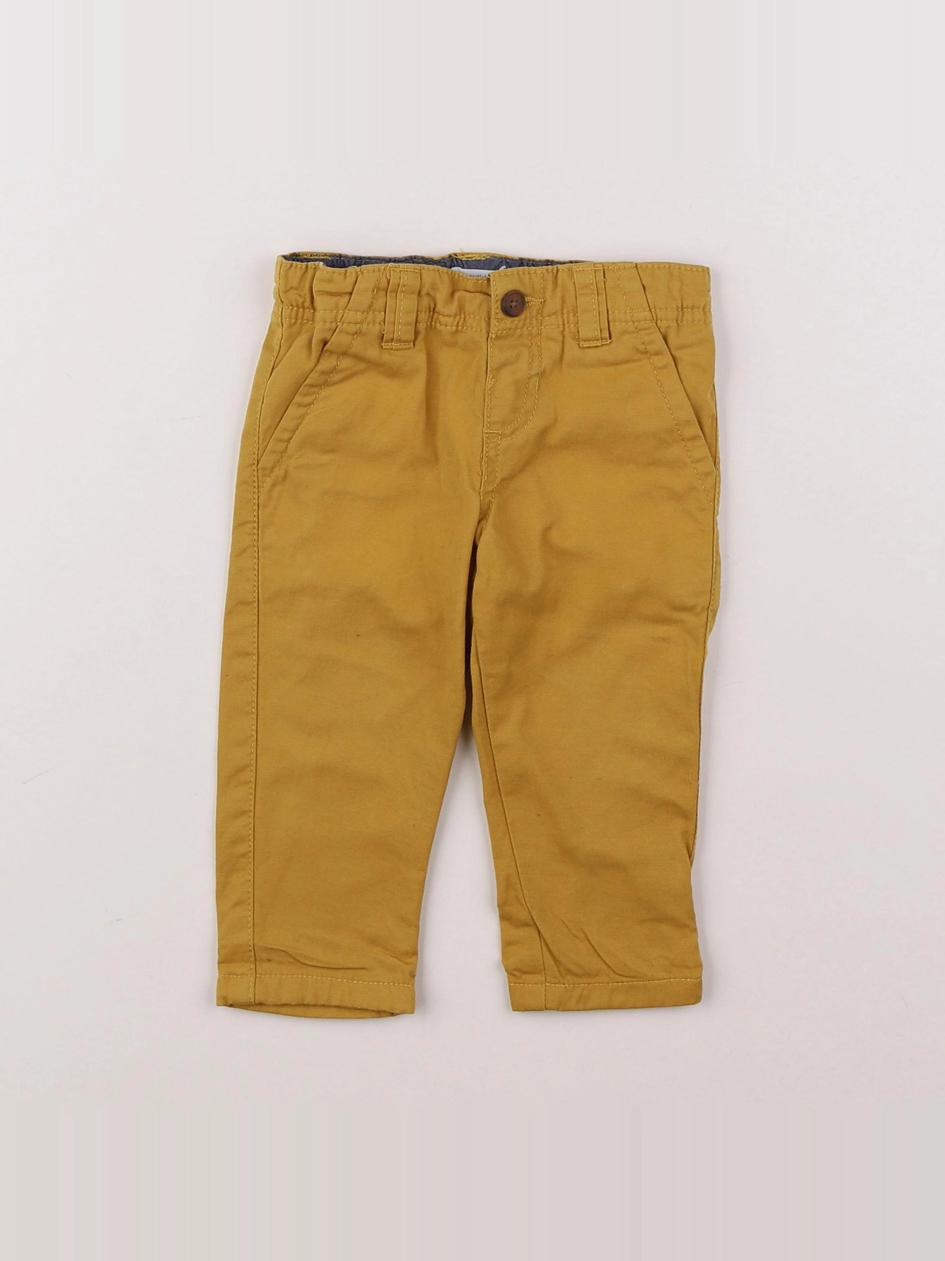Boutchou - pantalon jaune - 6 mois