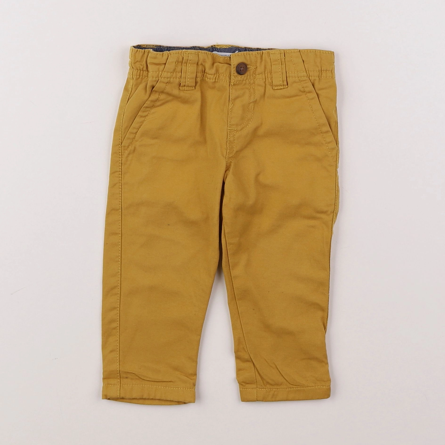 Boutchou - pantalon jaune - 6 mois