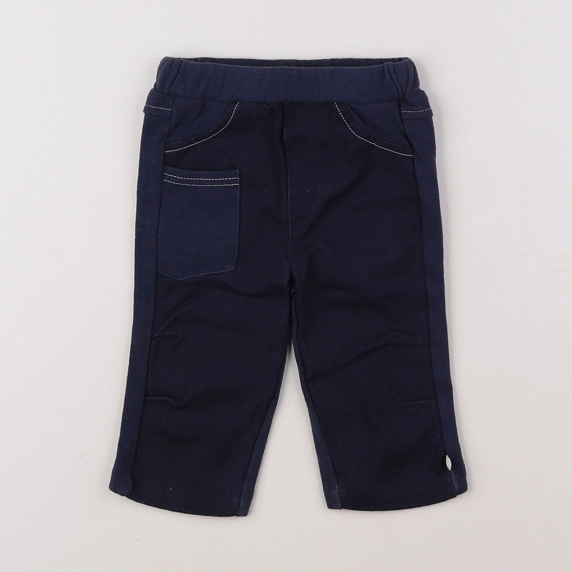 Noukie's - pantalon bleu - 12 mois