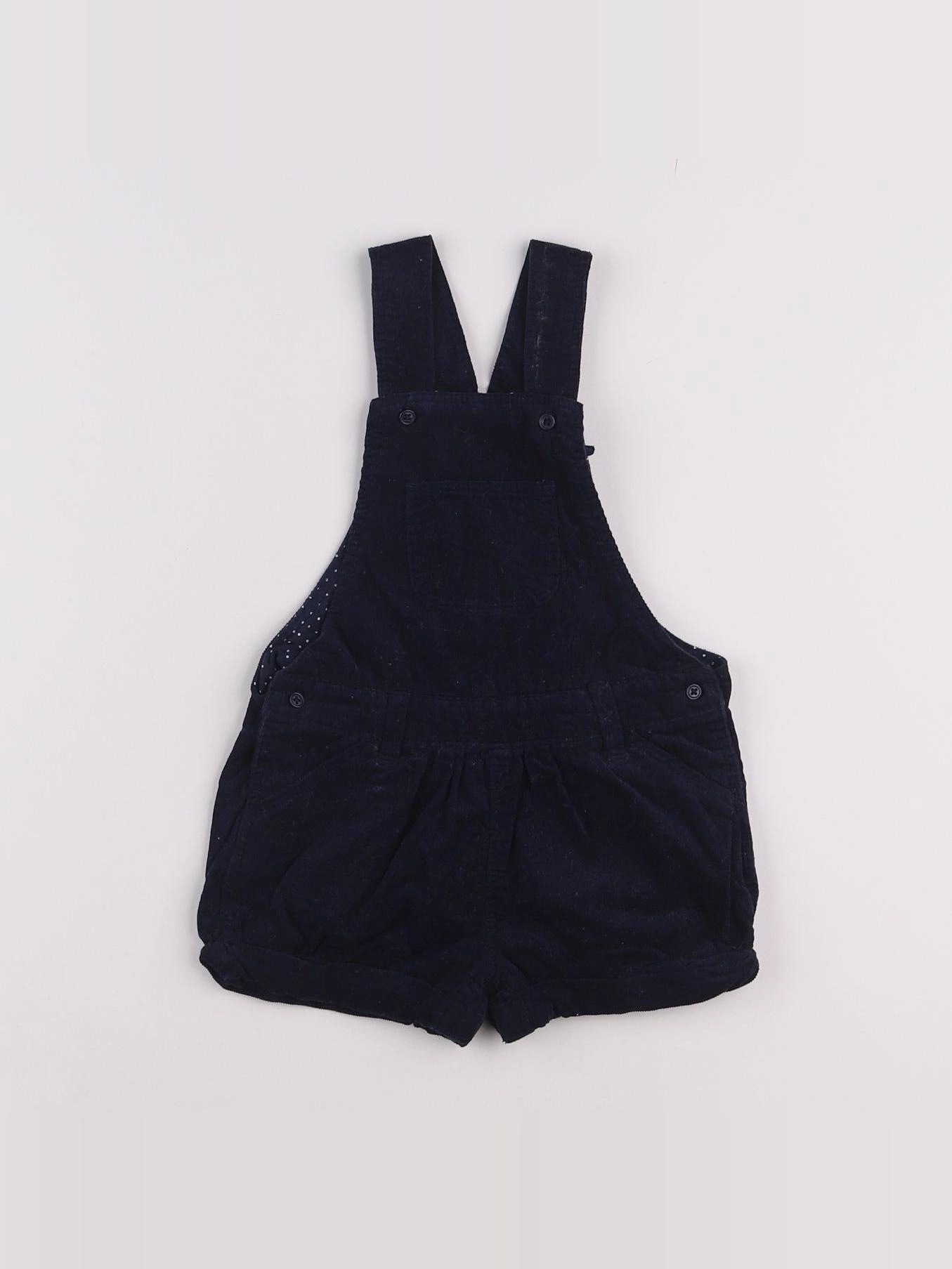 Boutchou - salopette bleu - 12 mois