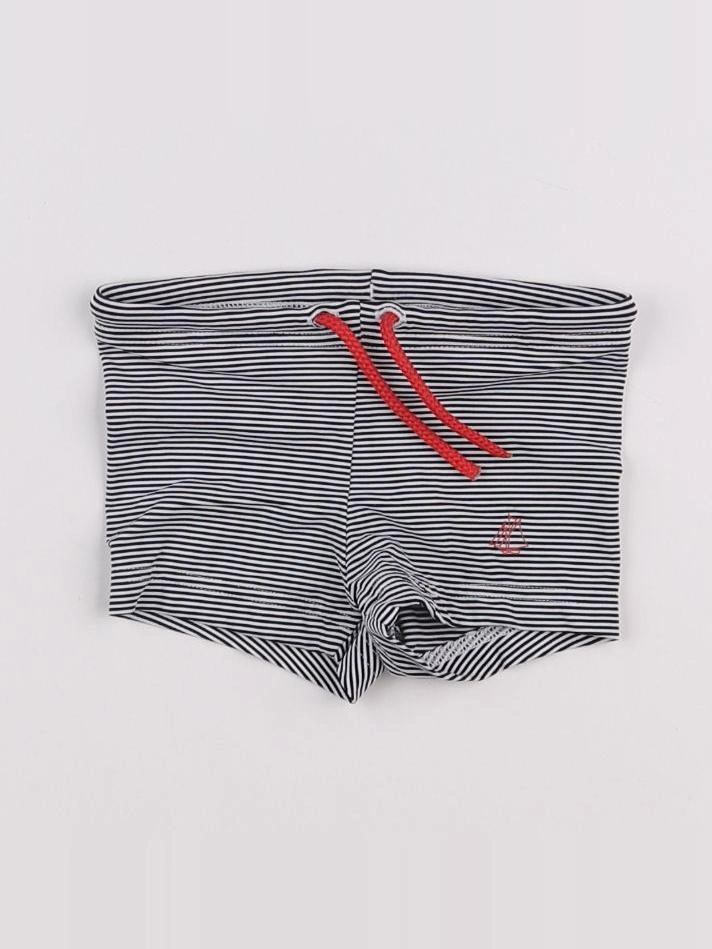 Petit Bateau - maillot de bain bleu - 12 mois