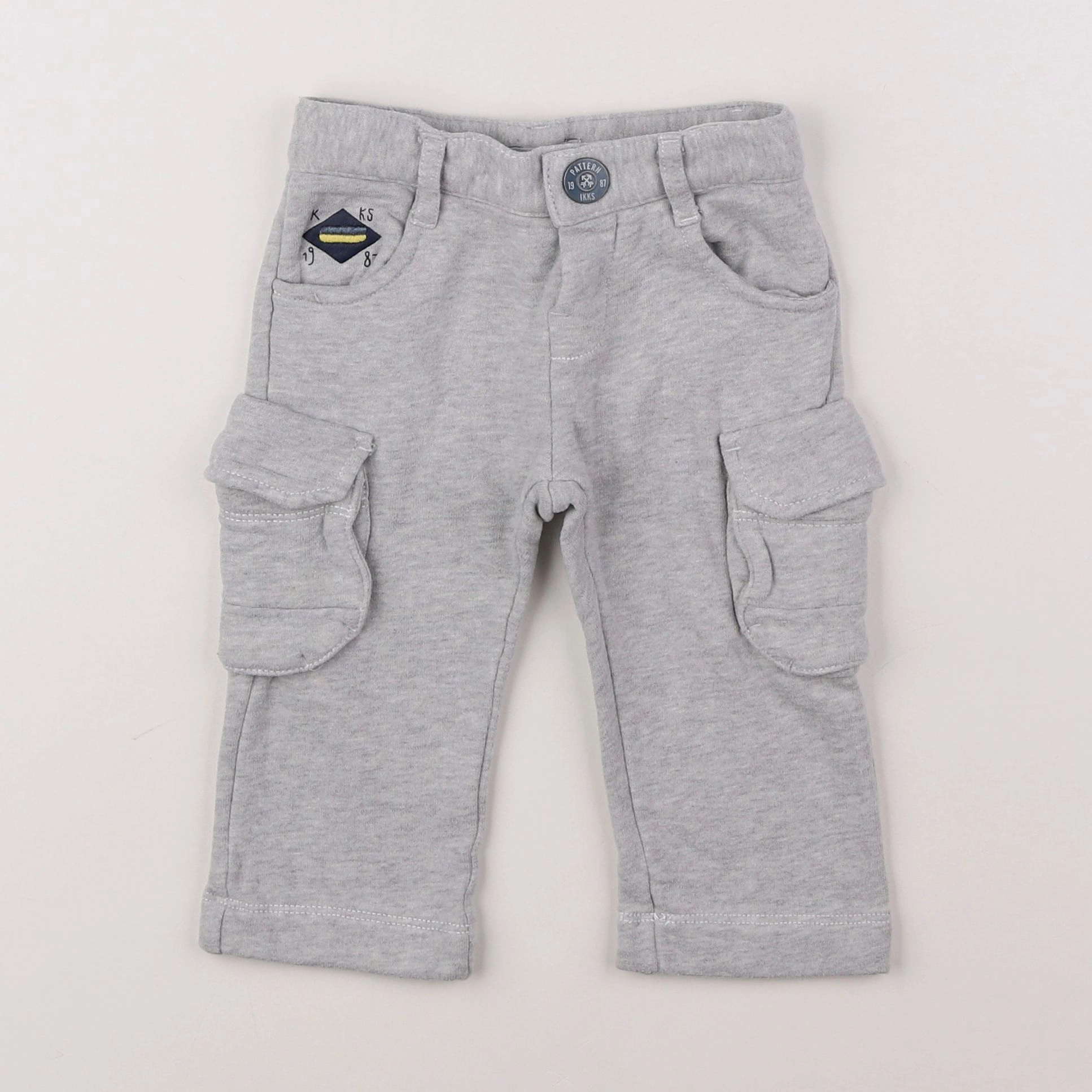 IKKS - pantalon gris - 6 mois