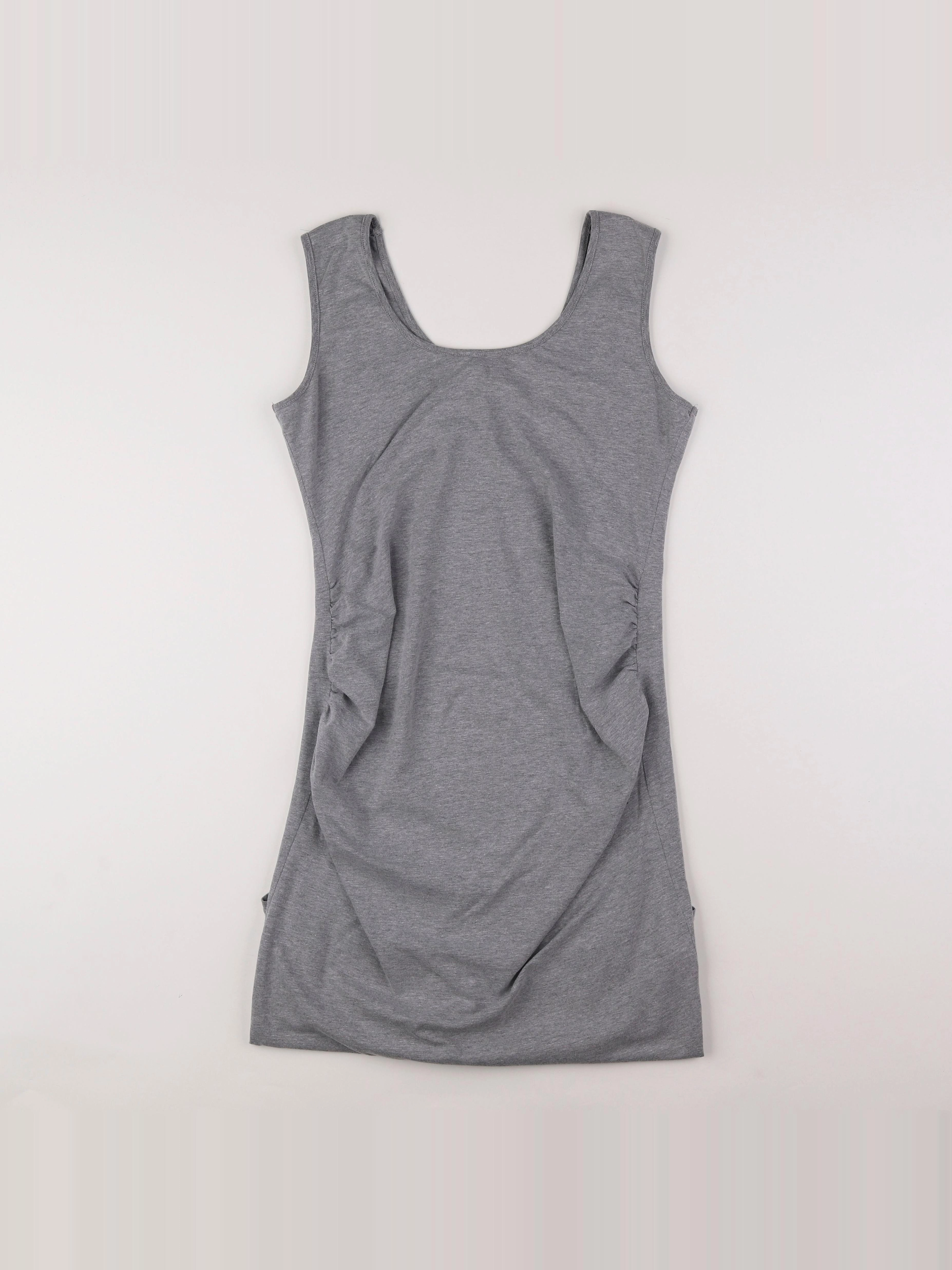 Envie de fraise - robe gris - 36 à 38
