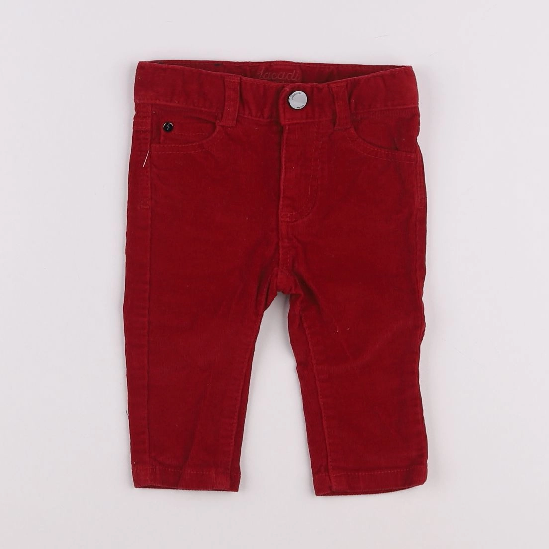 Jacadi - pantalon rouge - 6 mois