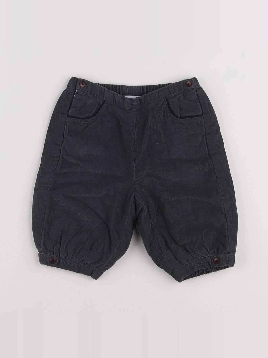 Jacadi - pantalon doublé gris - 6 mois