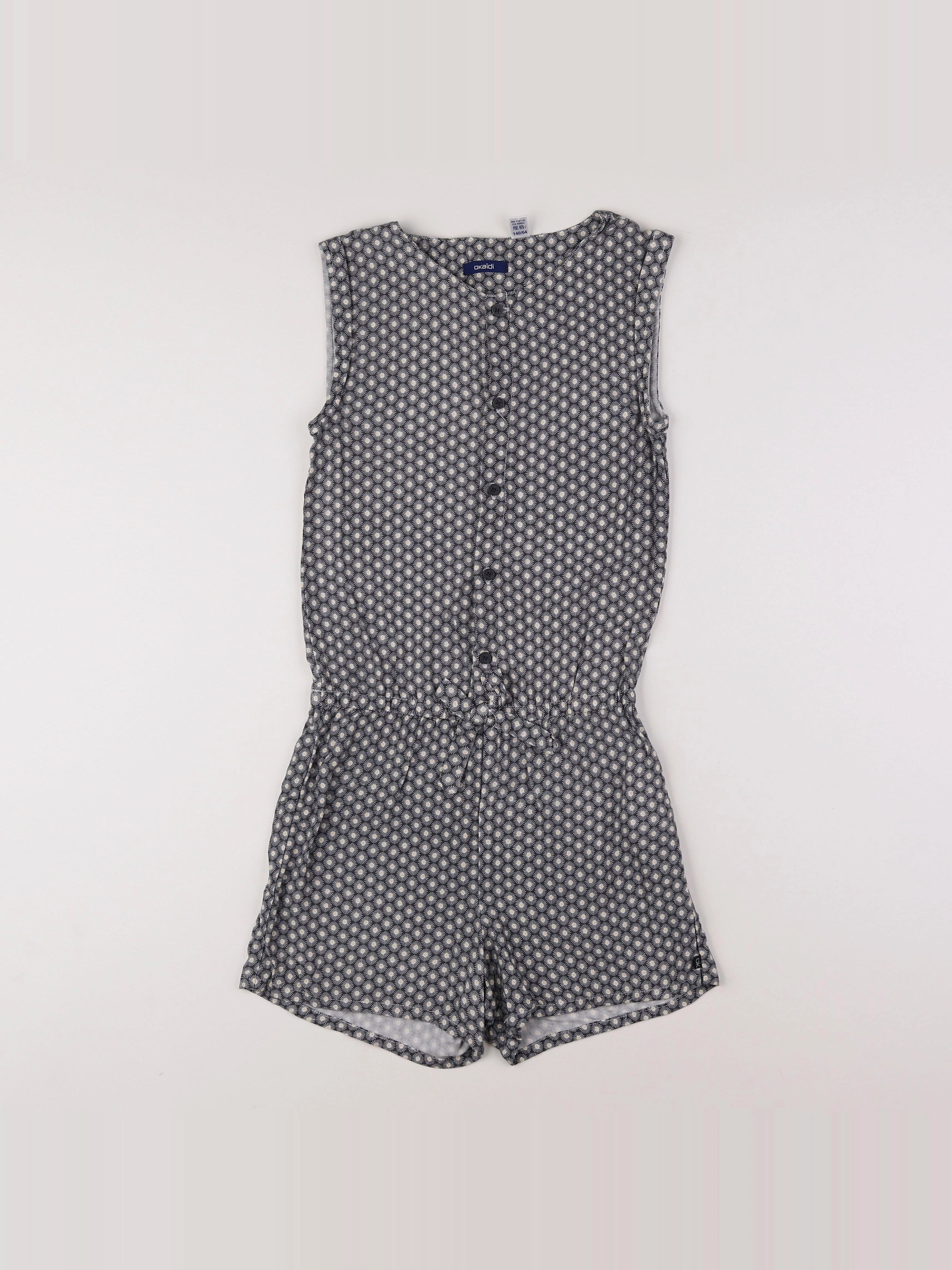 Okaidi - combinaison gris - 10 ans