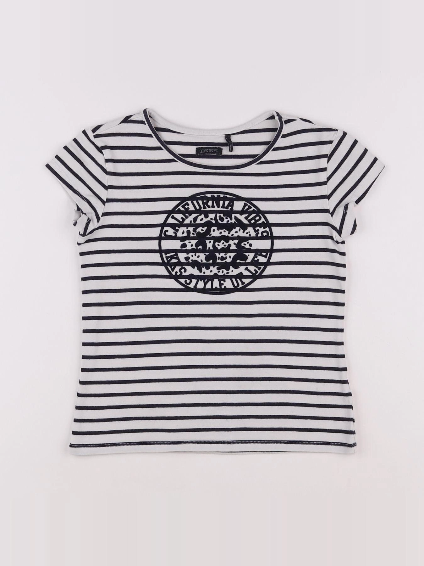 IKKS - tee-shirt multicolore - 8 ans