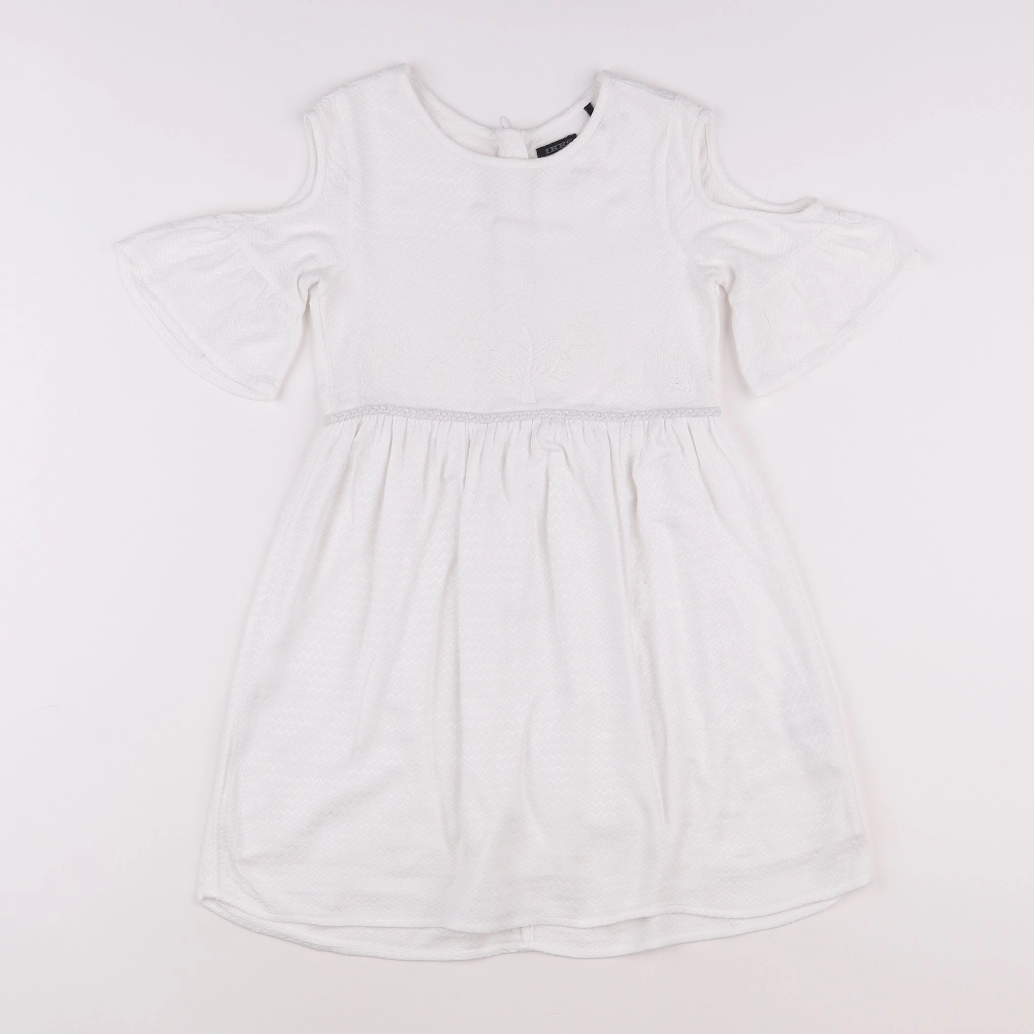 IKKS - robe blanc - 6 ans