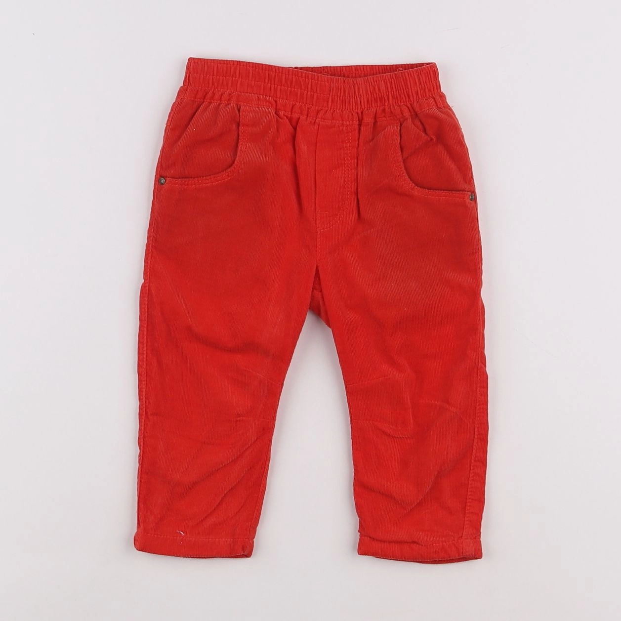 Catimini - pantalon rouge - 9 mois