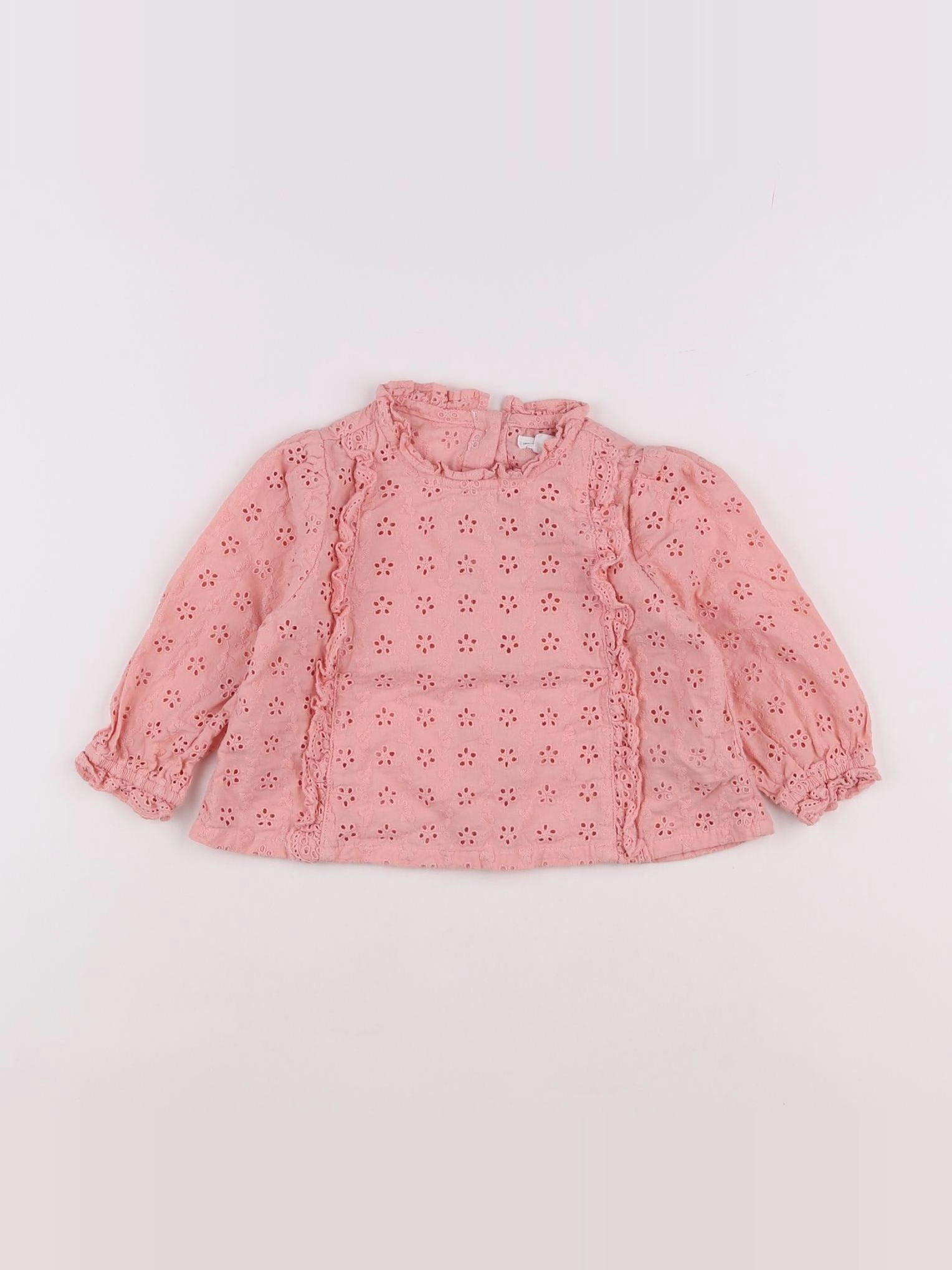Vertbaudet - blouse rose - 18 mois