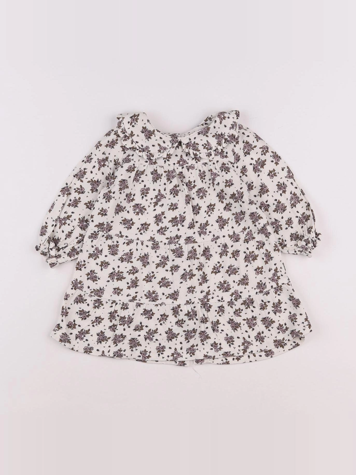 Vertbaudet - robe blanc - 3 mois