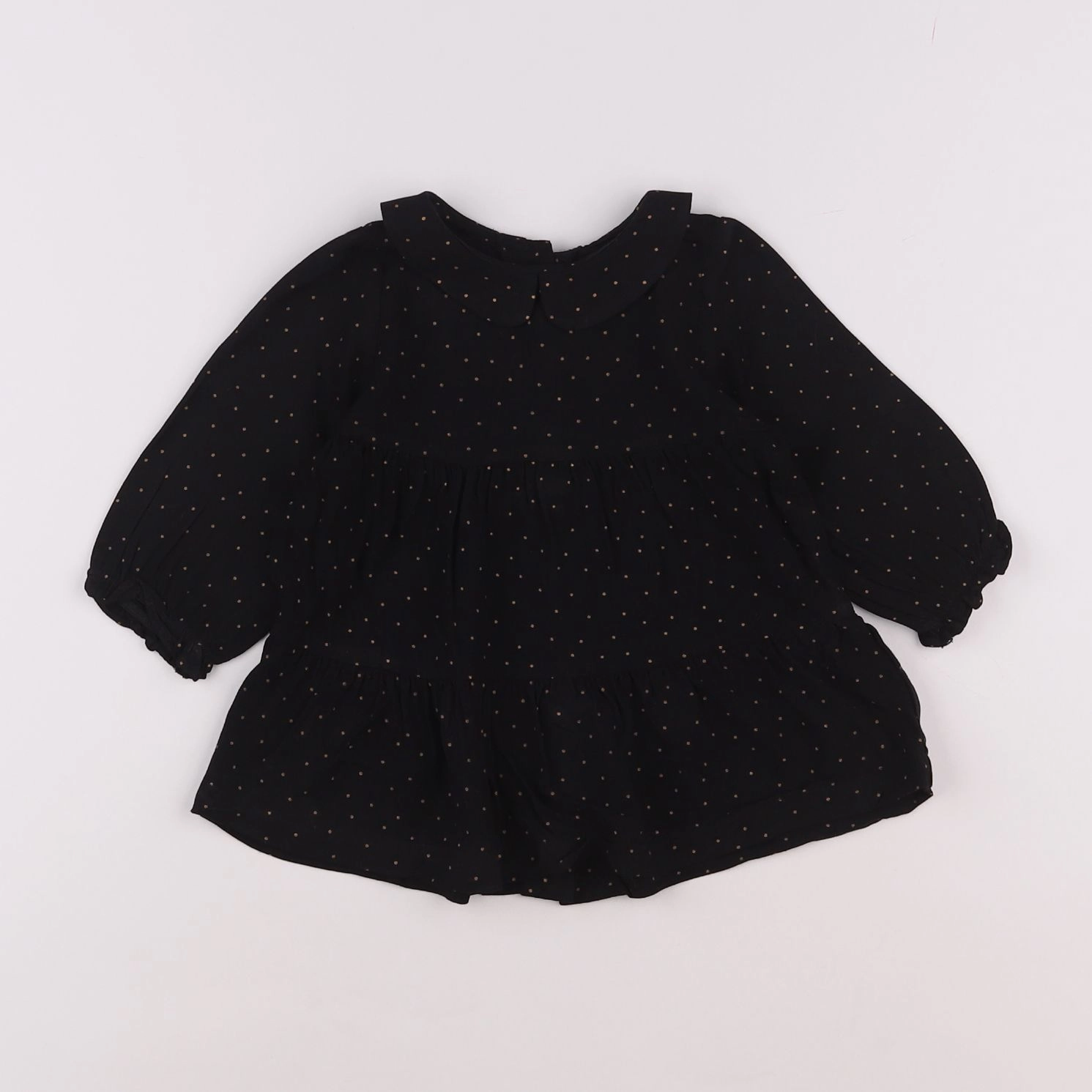 Vertbaudet - robe noir - 6 mois