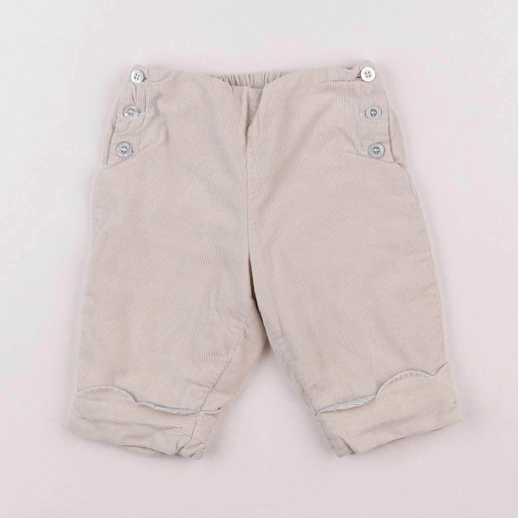 Jacadi - pantalon beige - 6 mois