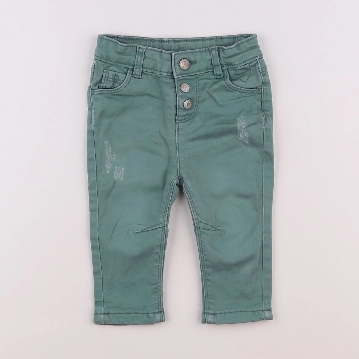 Tape à l'oeil - pantalon vert - 6 mois