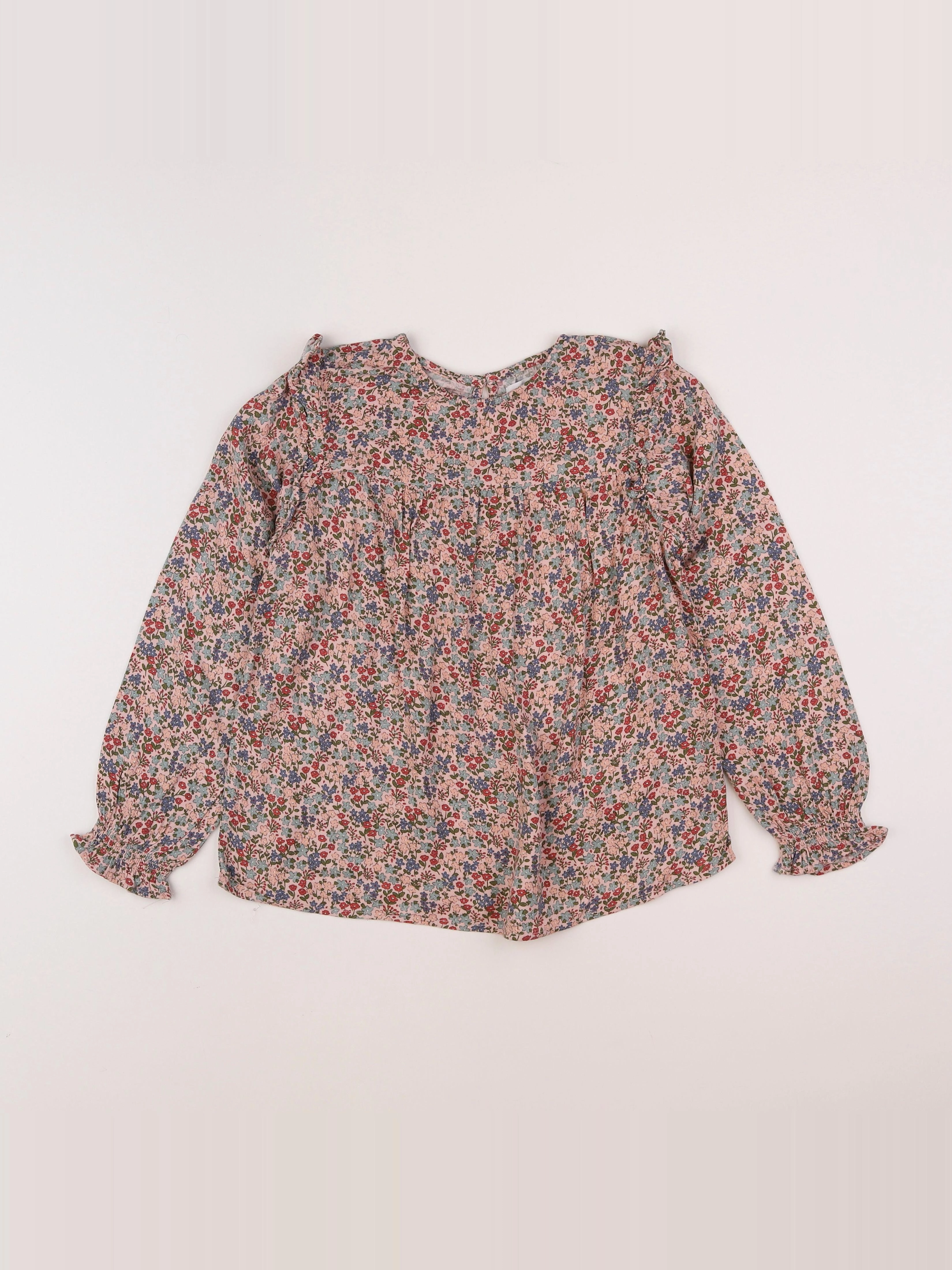 Vertbaudet - blouse rose - 9 ans