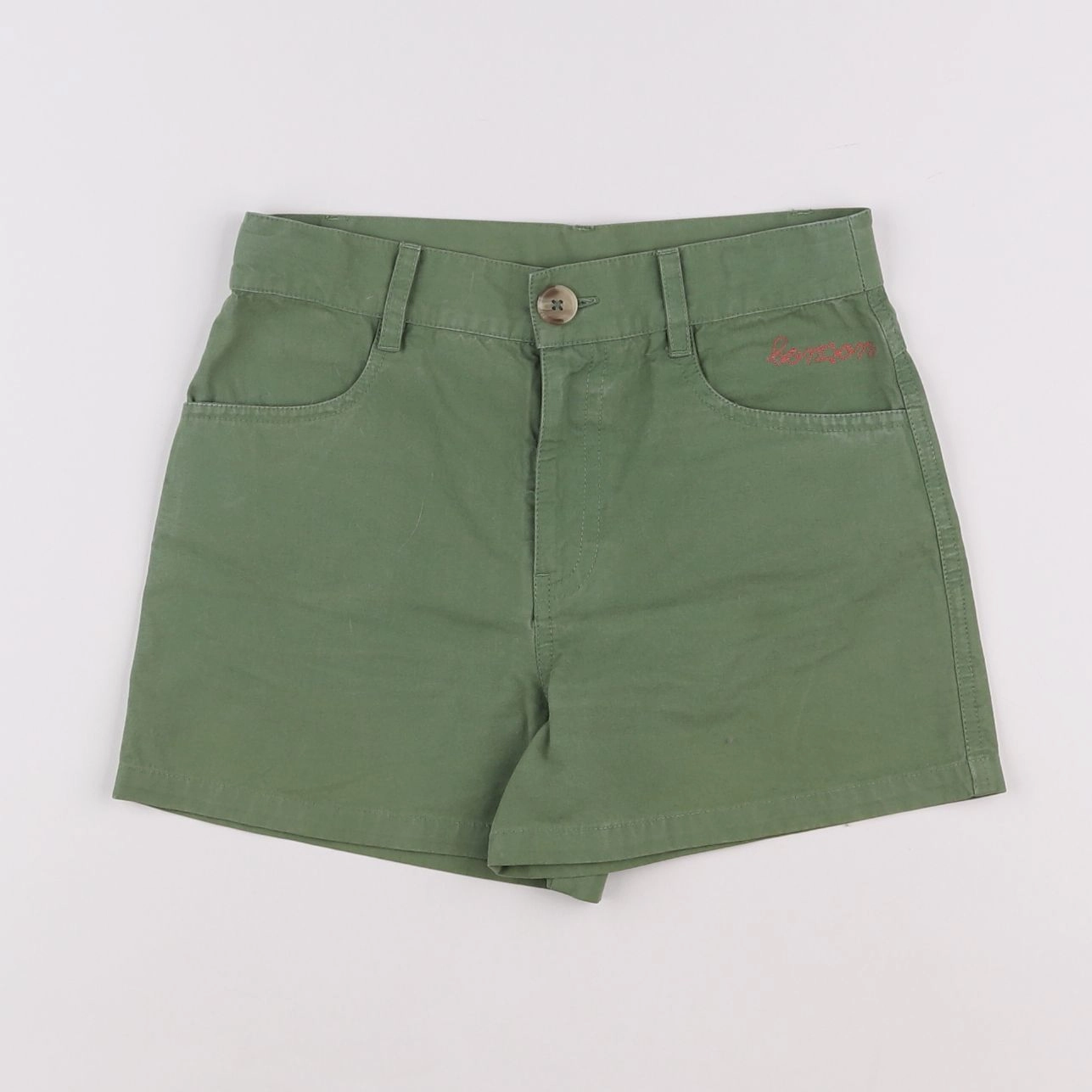 Bonton - short vert - 10 ans