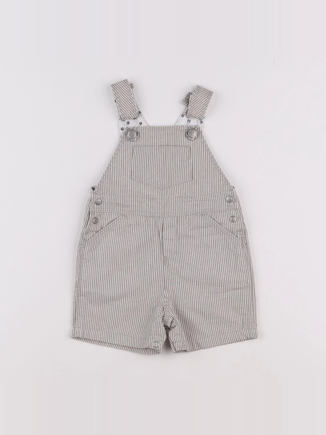 Petit Bateau - salopette beige - 3 mois