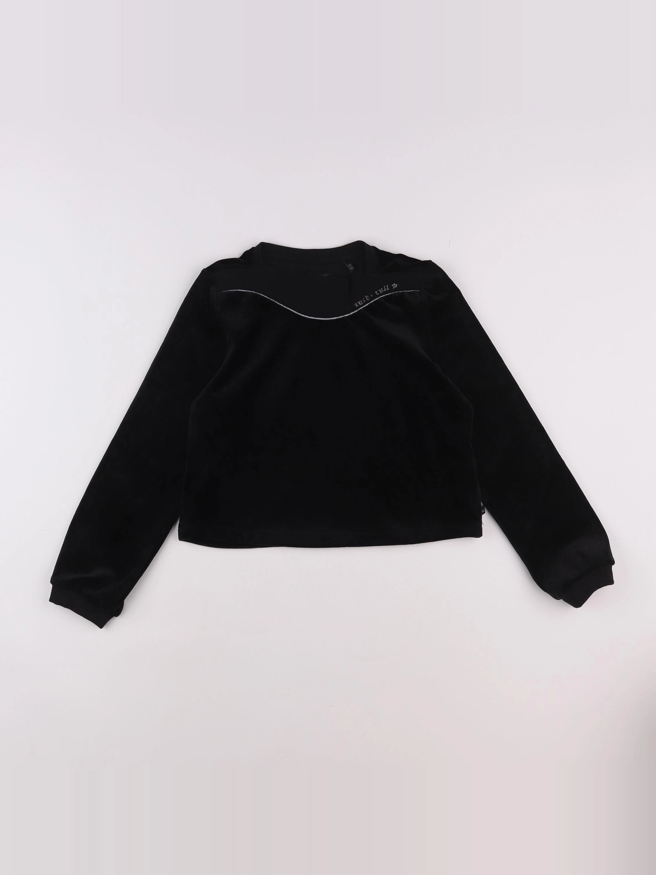 IKKS - sweat noir - 10 ans