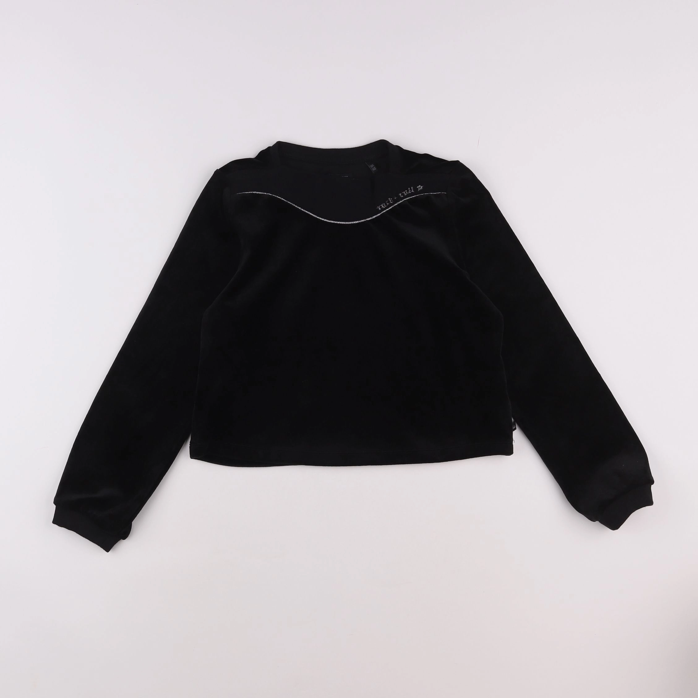 IKKS - sweat noir - 10 ans