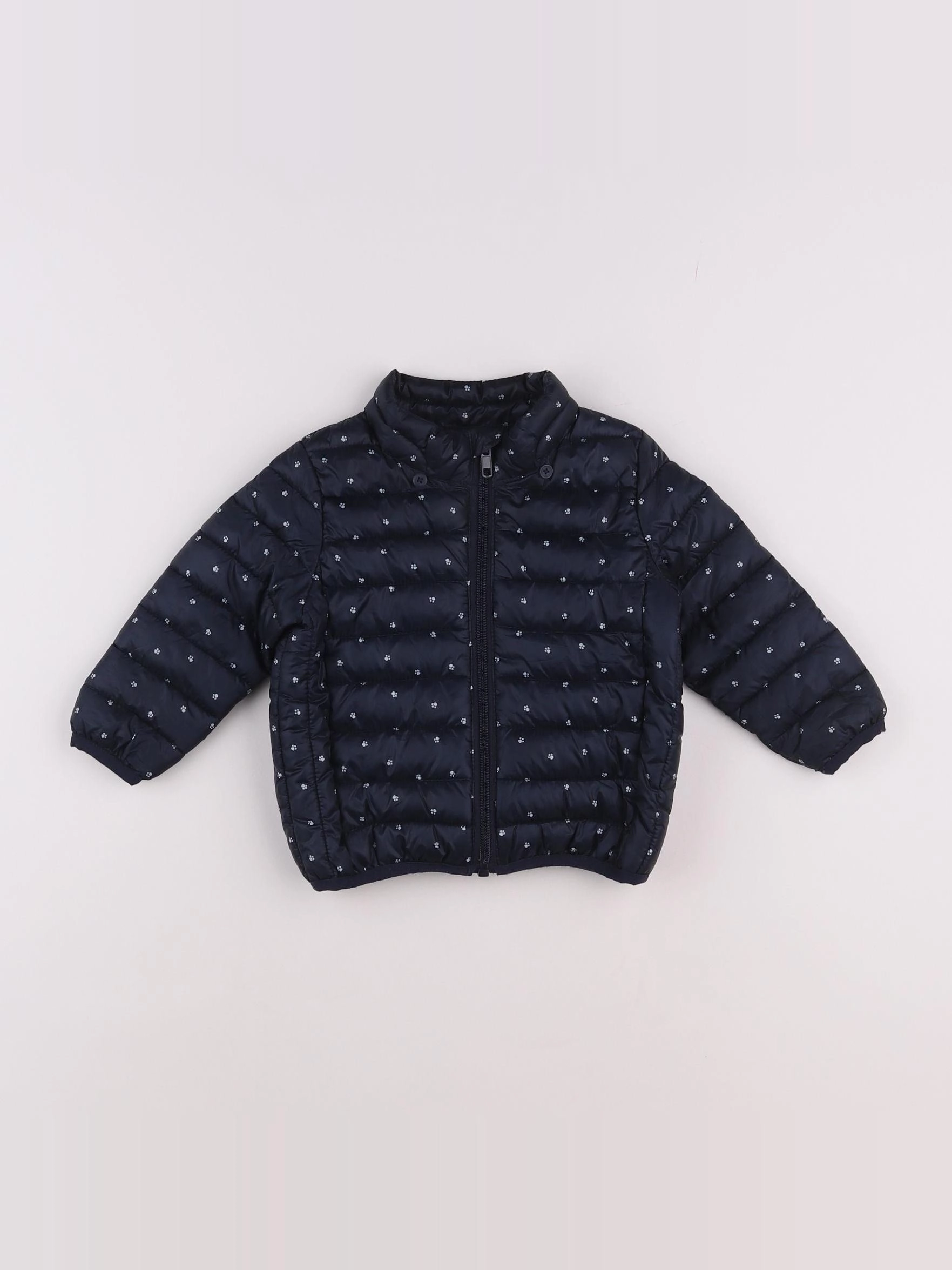 Boutchou - doudoune bleu - 12 mois