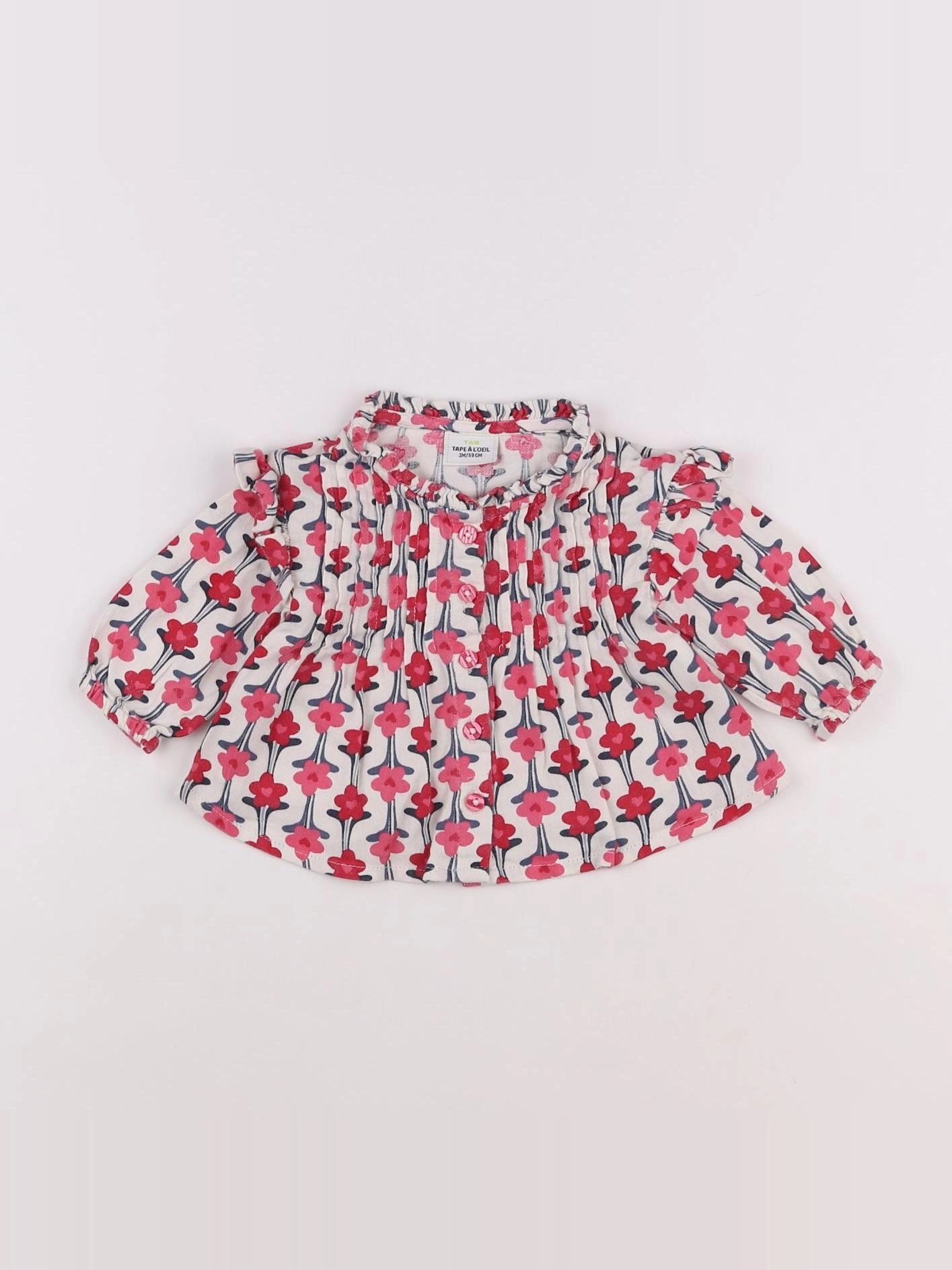 Tape à l'oeil - blouse rose - 3 mois