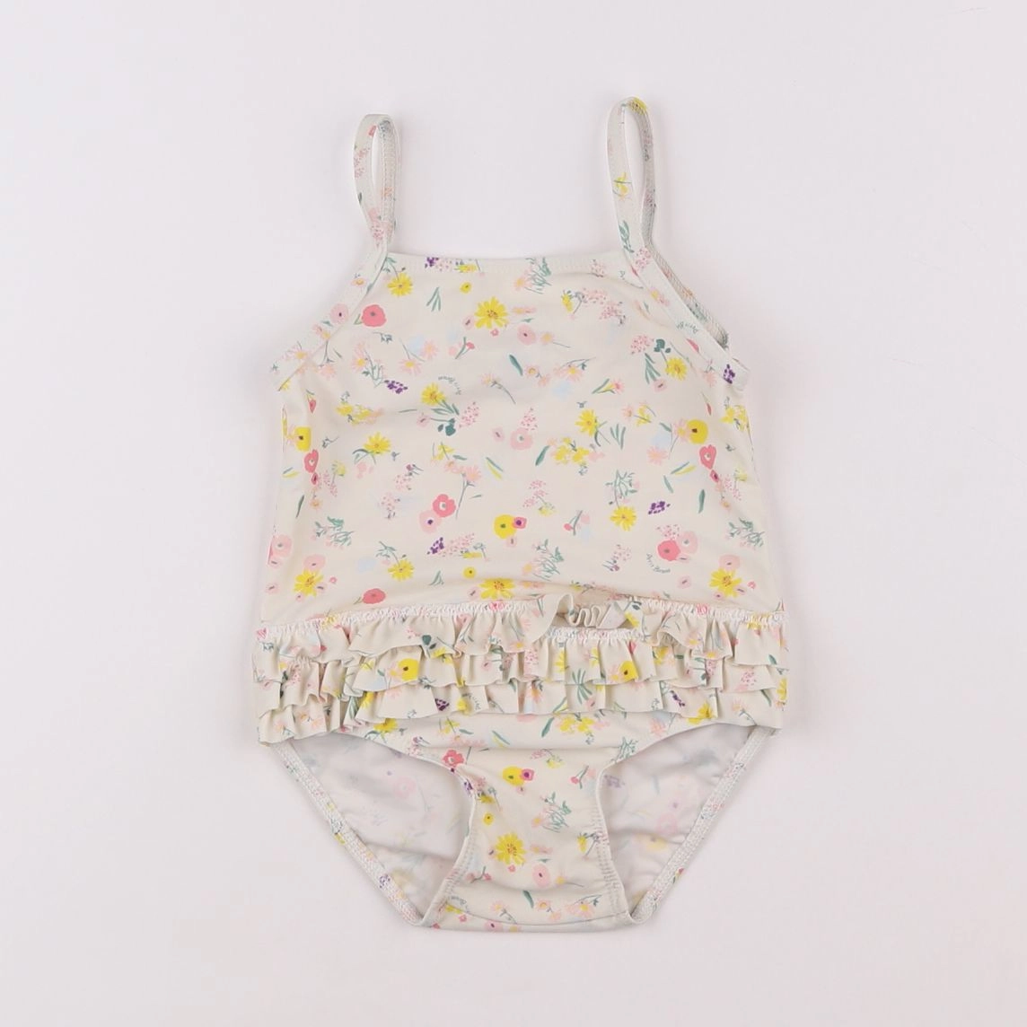 Petit Bateau - maillot de bain beige - 12 mois