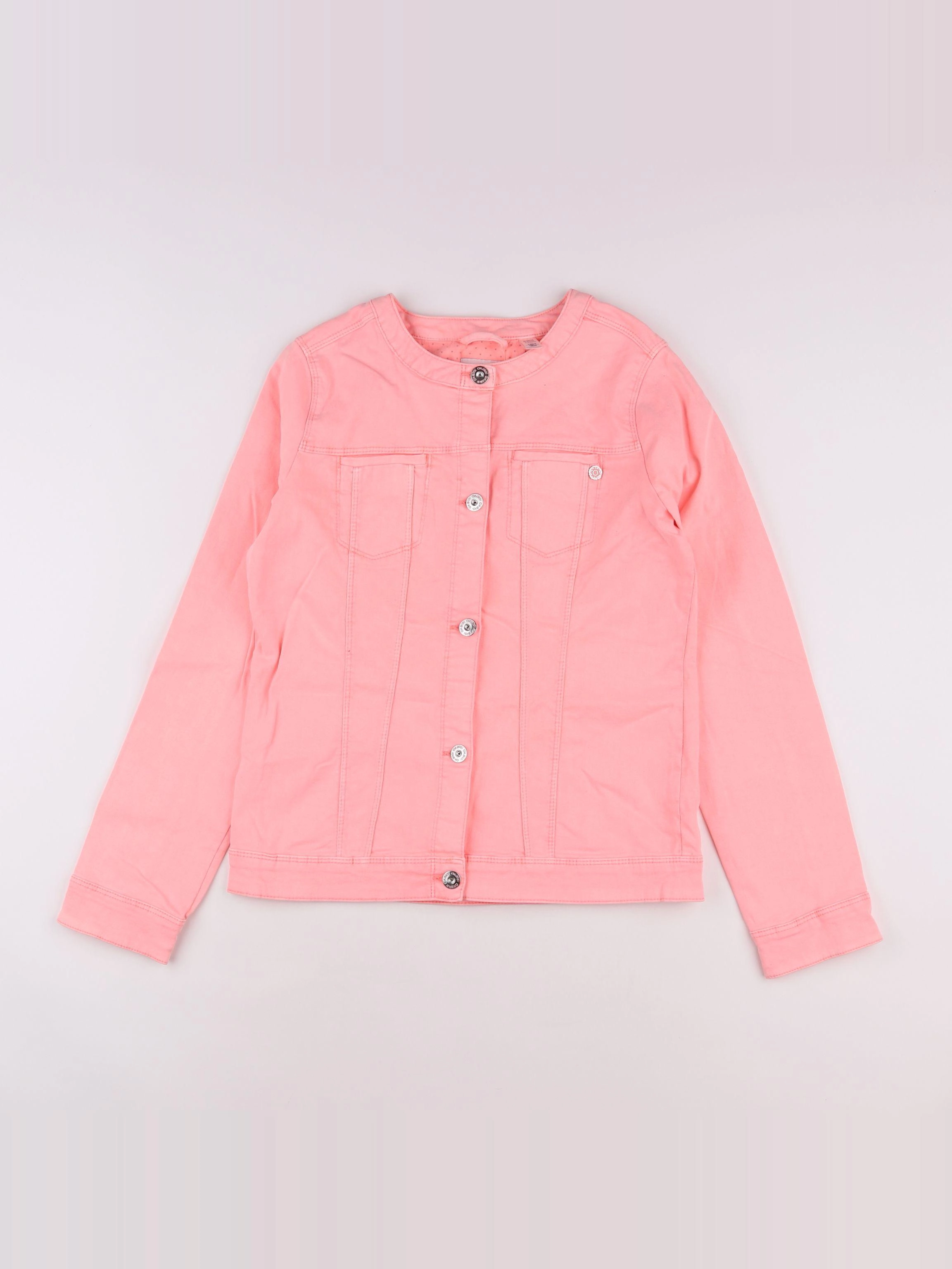 Okaidi - veste rose - 14 ans