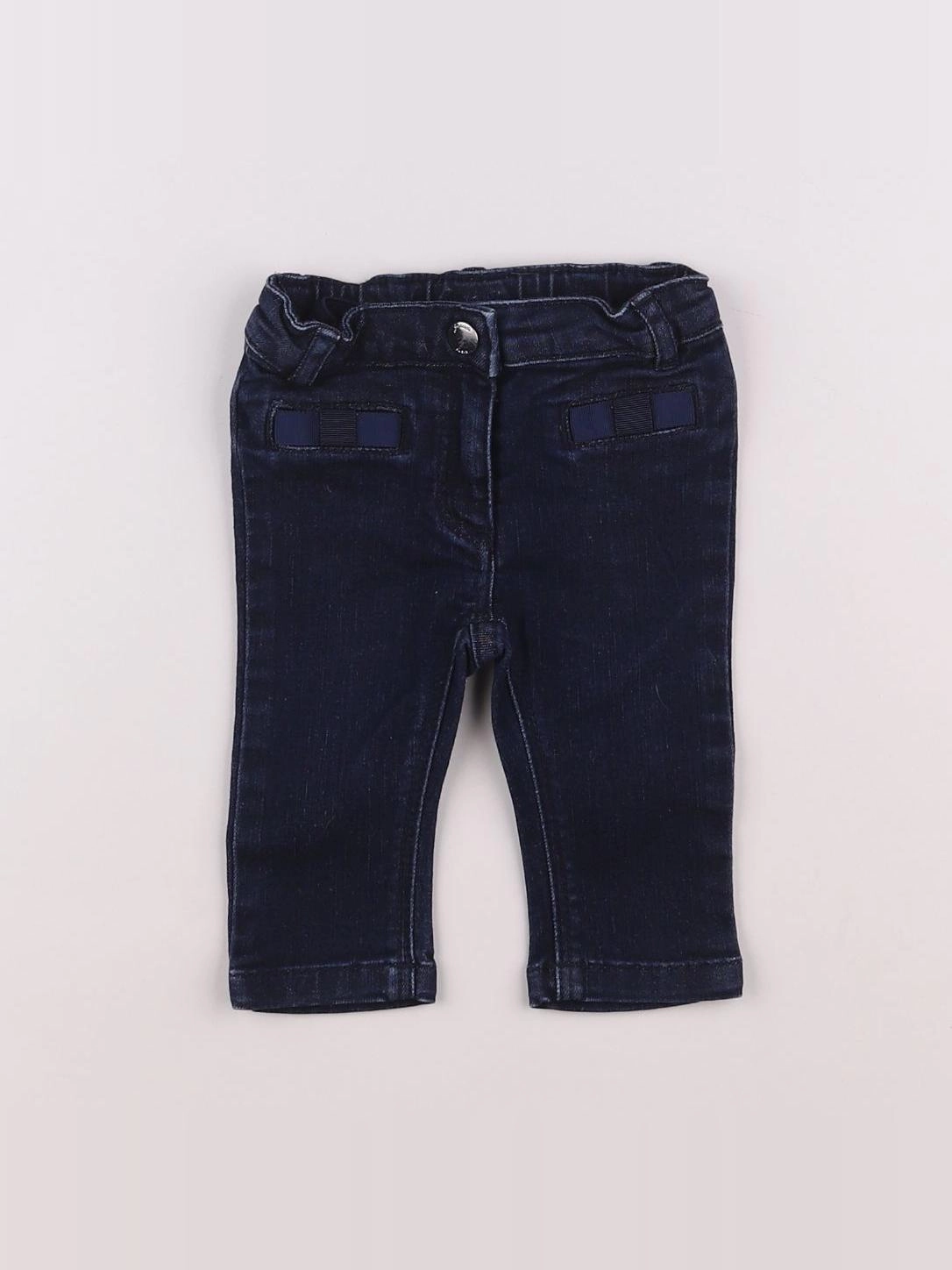 Jacadi - jean bleu - 6 mois