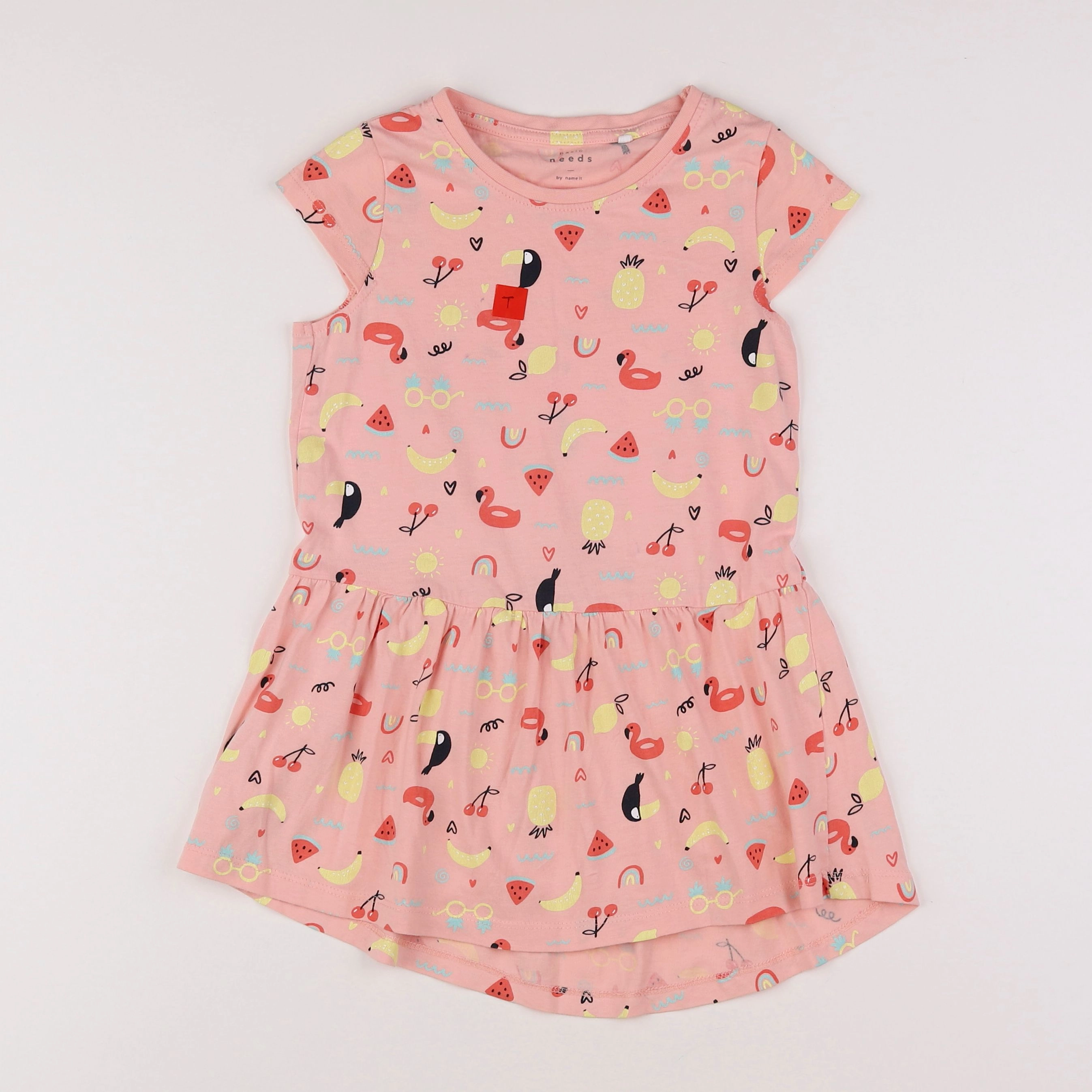 Name it - robe rose - 4 ans