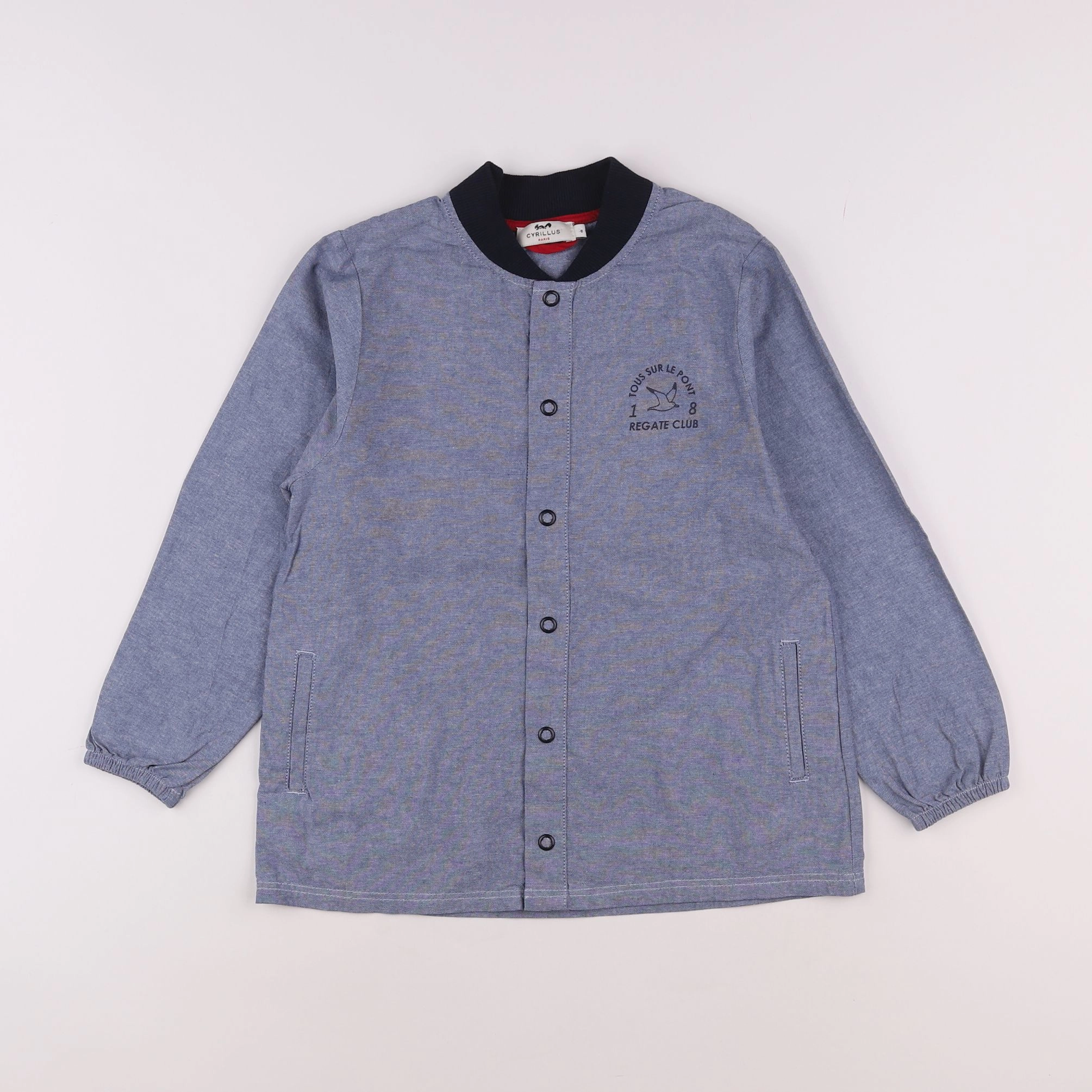 Cyrillus - chemise bleu - 6 ans