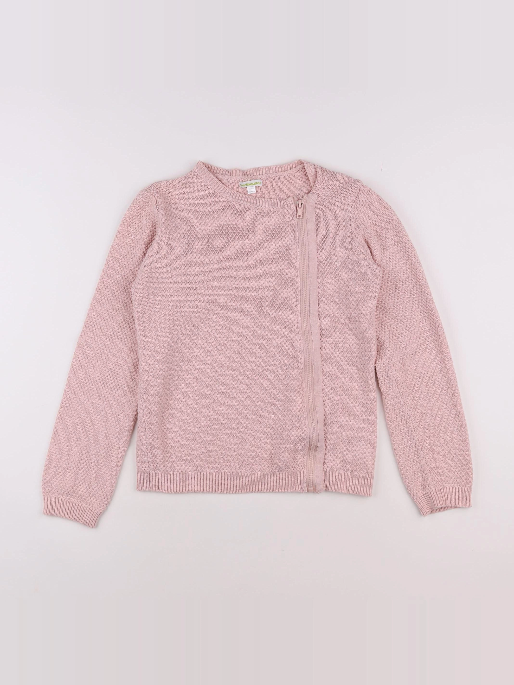 Vertbaudet - pull rose - 12 ans