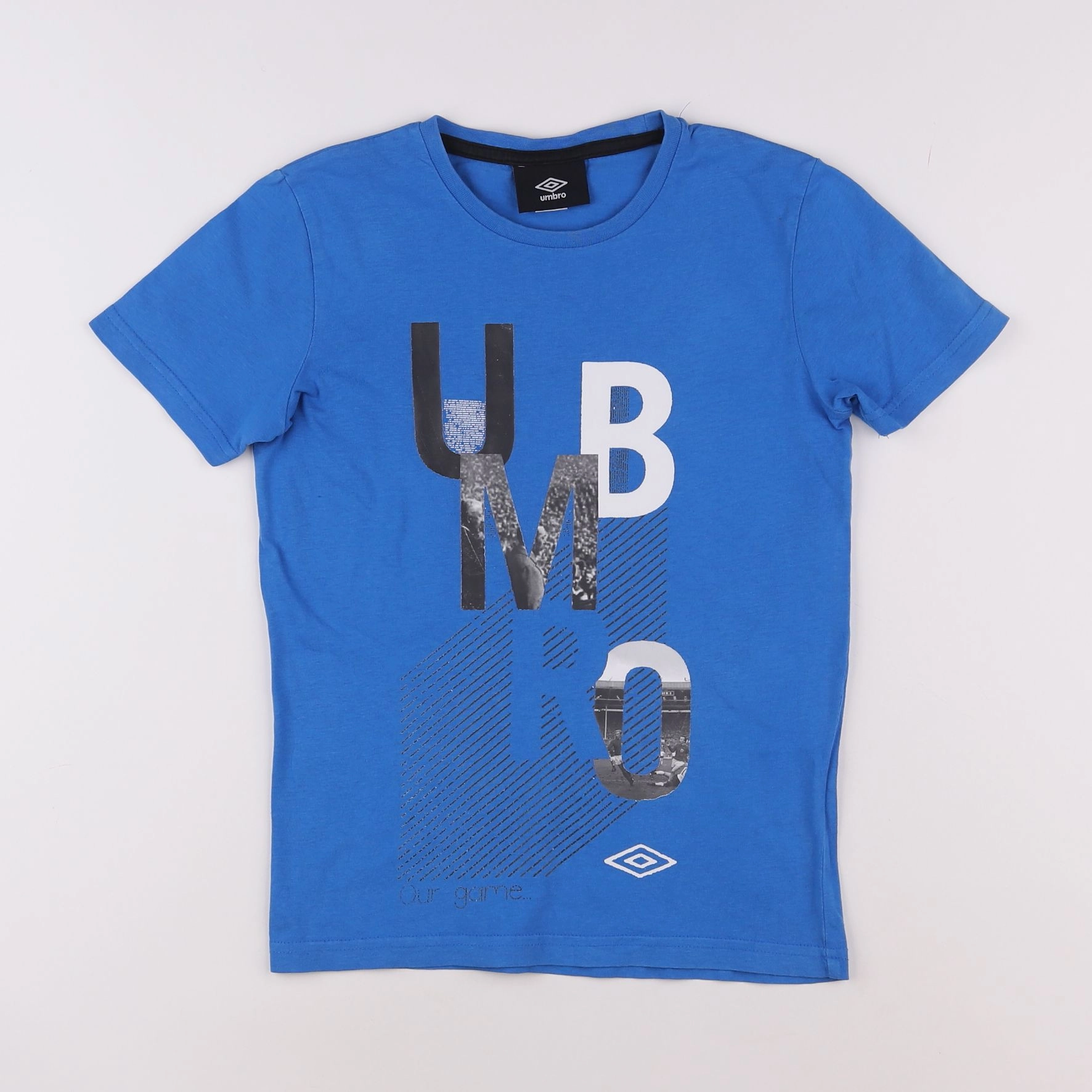 Umbro - tee-shirt bleu - 11 ans