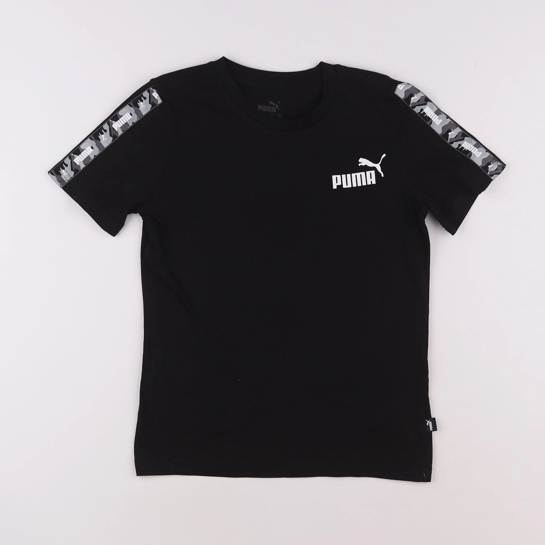 Puma - tee-shirt noir - 9/10 ans