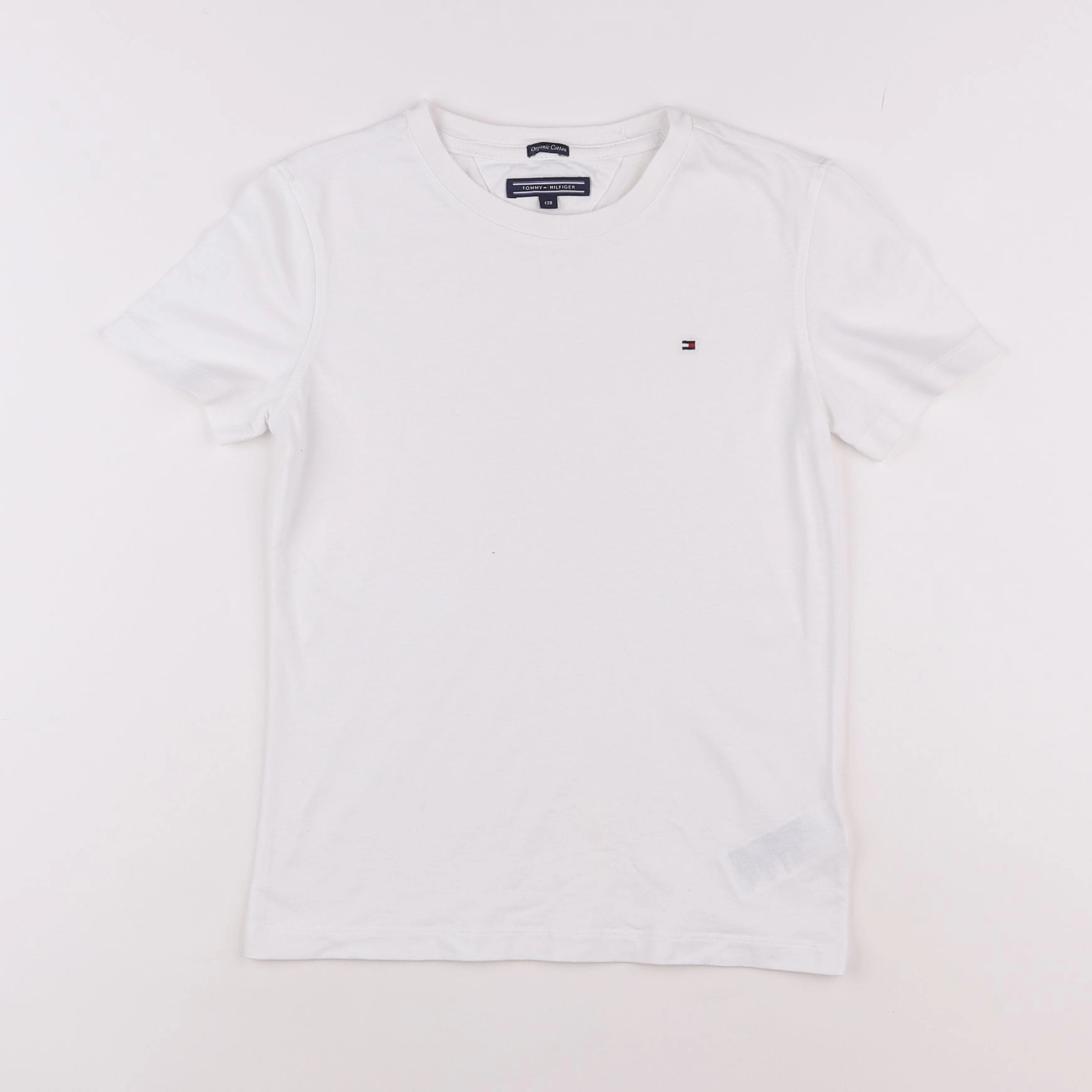 Tommy Hilfiger - tee-shirt blanc - 9/10 ans